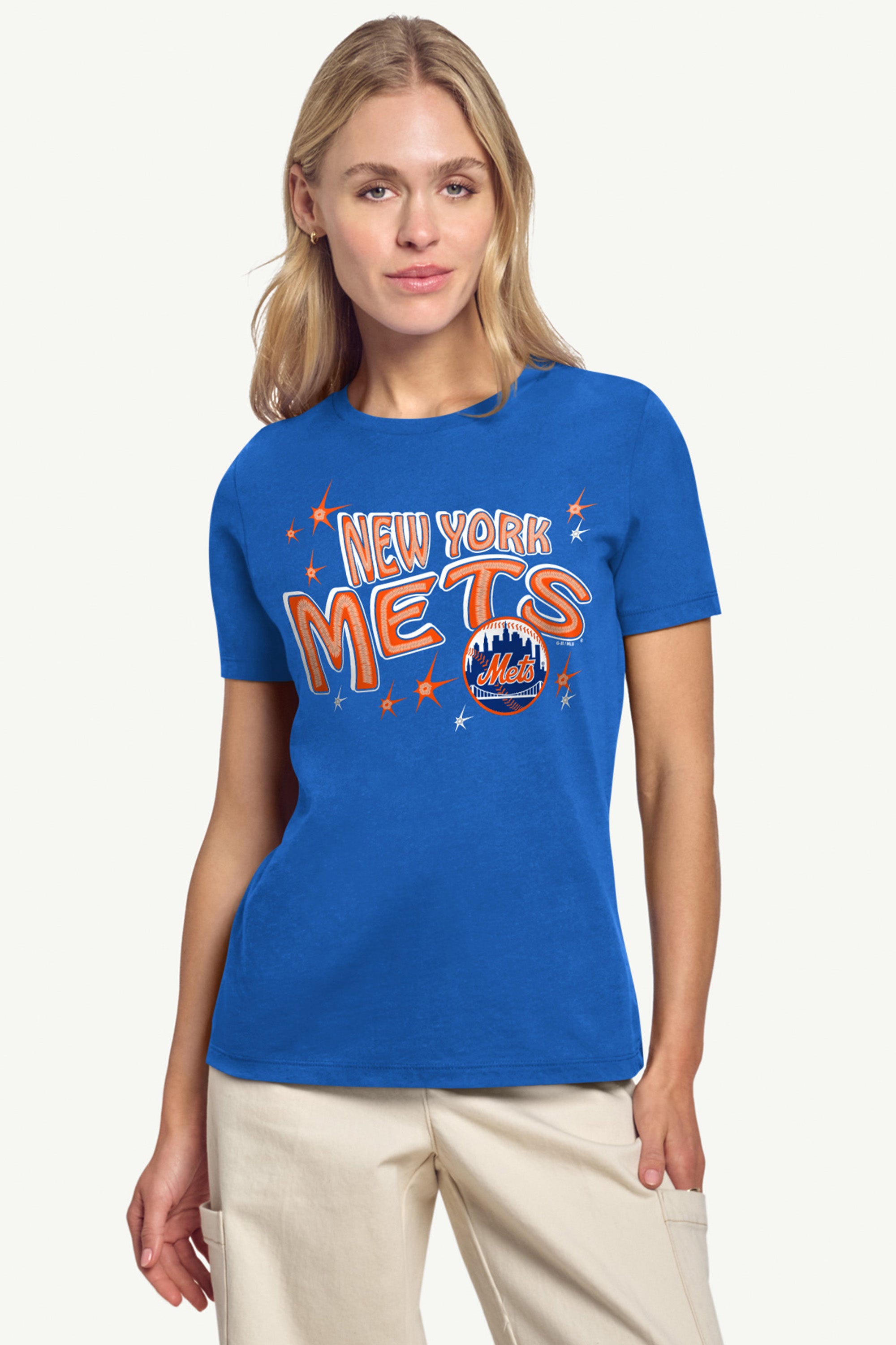 WOMENS NEW YORK METS FIREWORKS T SHIRT View 4 | New York Mets WOMENS NEW YORK METS FIREWORKS T SHIRT View 4 | New York Mets