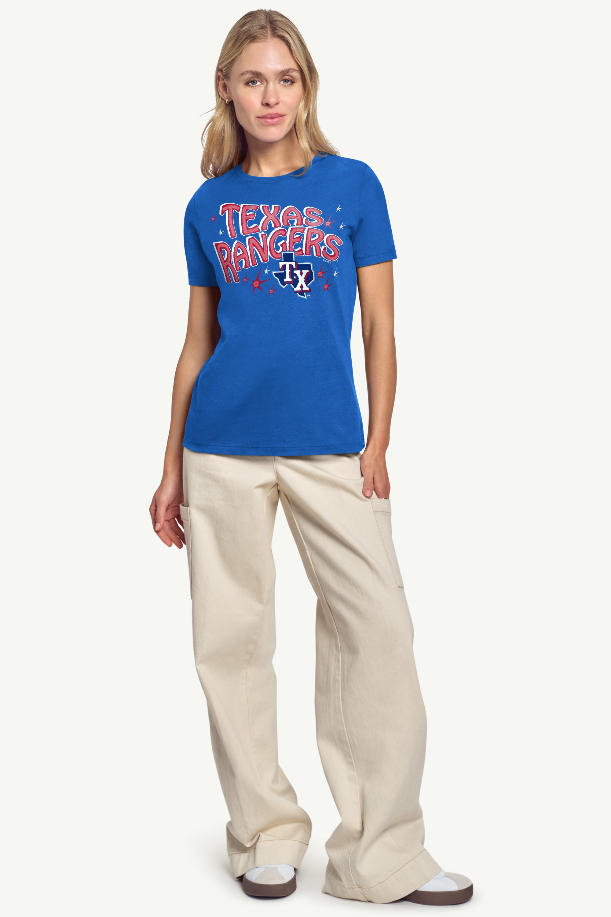 WOMENS TEXAS RANGERS FIREWORKS T SHIRT View 4 | Texas Rangers WOMENS TEXAS RANGERS FIREWORKS T SHIRT View 4 | Texas Rangers