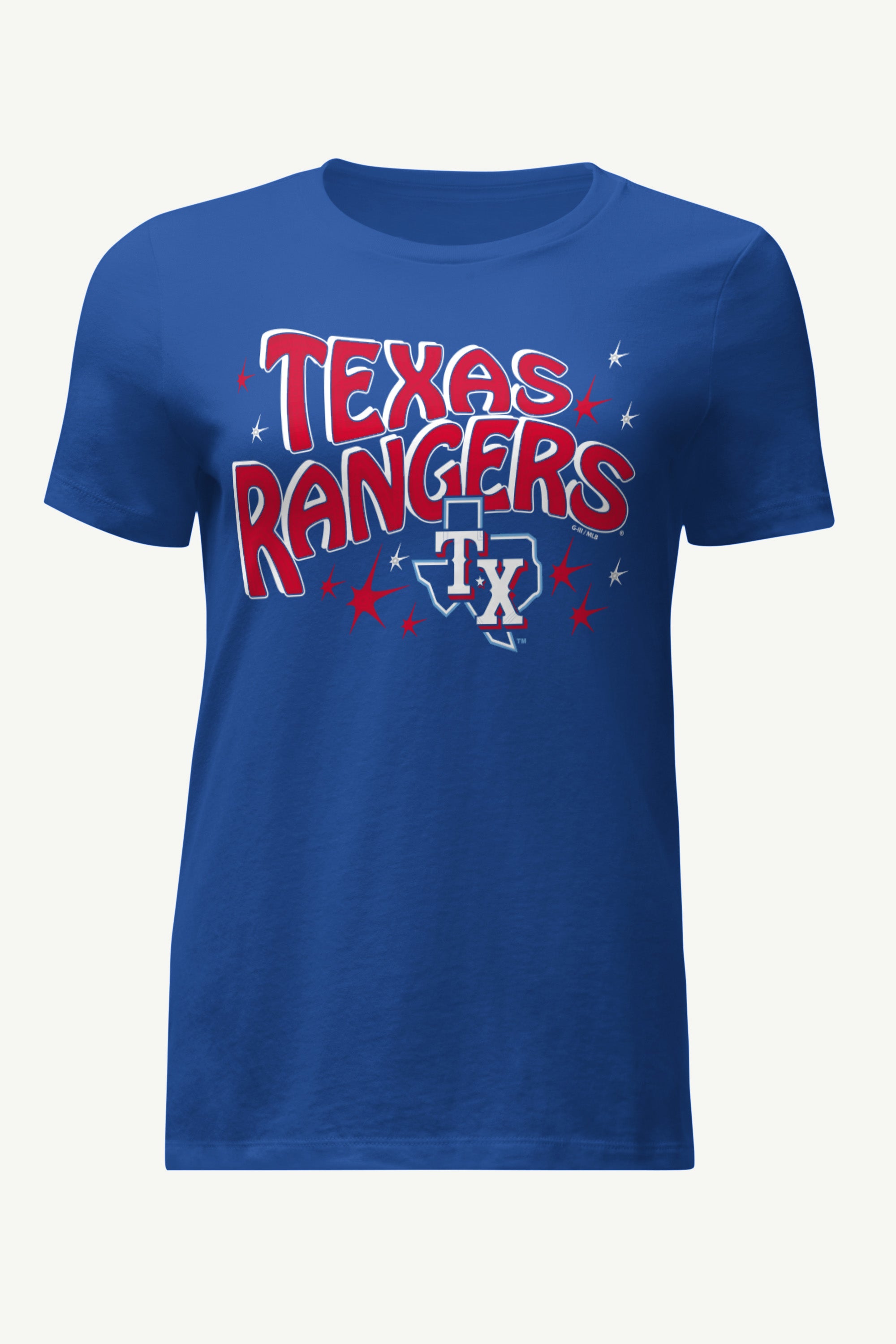 WOMENS TEXAS RANGERS FIREWORKS T SHIRT View 1 | Texas Rangers WOMENS TEXAS RANGERS FIREWORKS T SHIRT View 1 | Texas Rangers