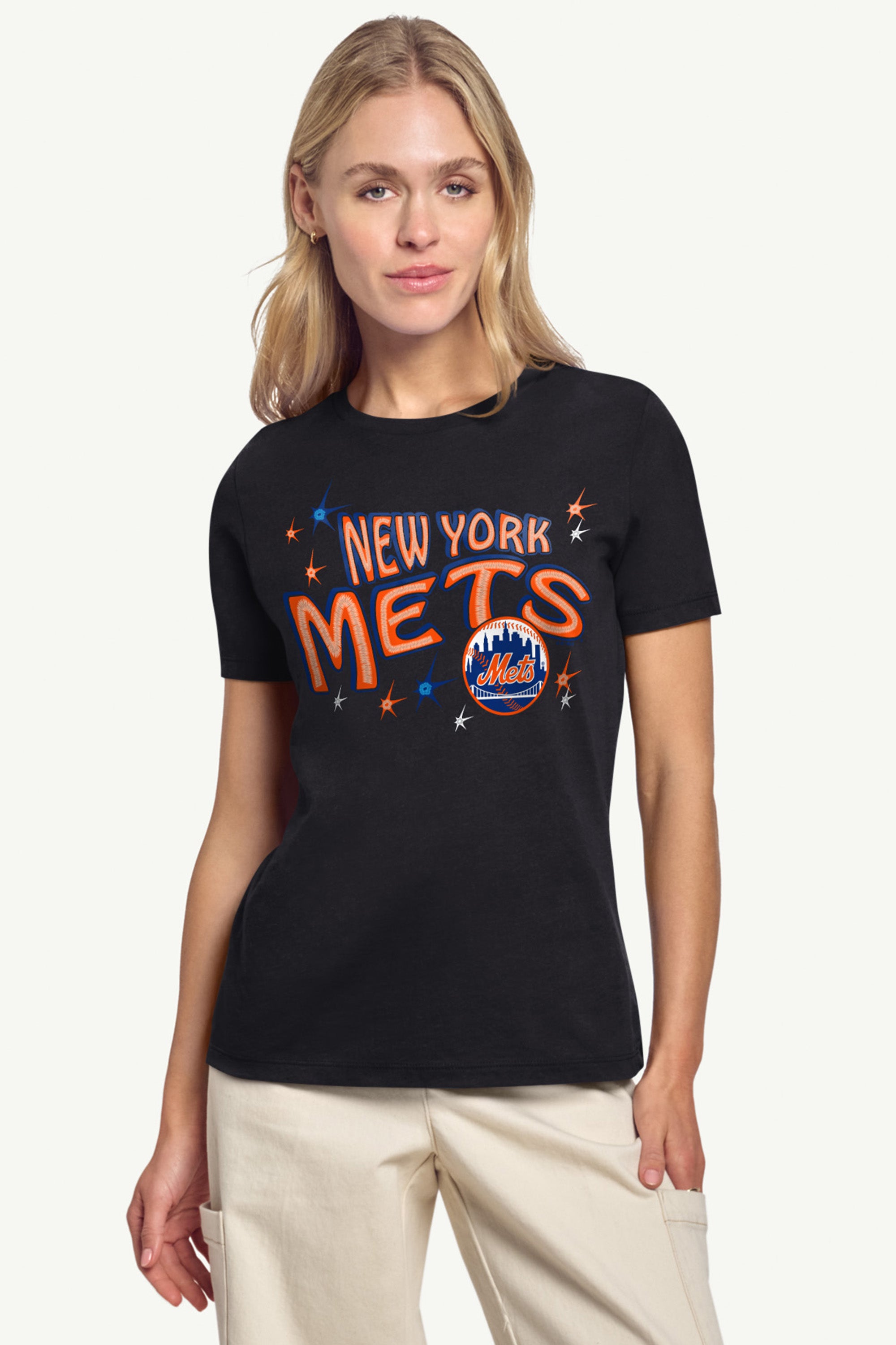 WOMENS NEW YORK METS FIREWORKS T SHIRT View 4 | New York Mets WOMENS NEW YORK METS FIREWORKS T SHIRT View 4 | New York Mets