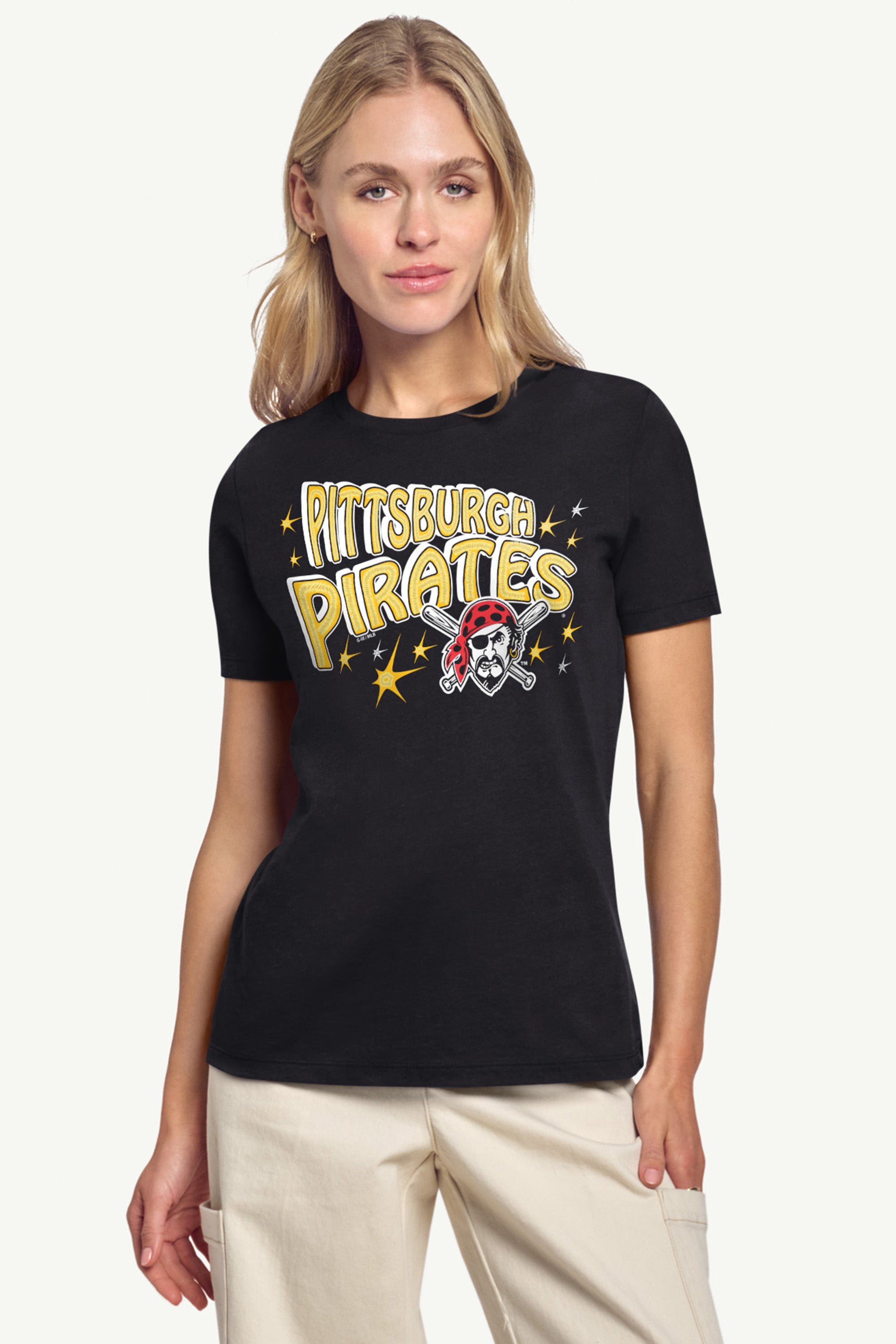 WOMENS PITTSBURGH PIRATES FIREWORKS T SHIRT View 4 | Pittsburgh Pirates WOMENS PITTSBURGH PIRATES FIREWORKS T SHIRT View 4 | Pittsburgh Pirates