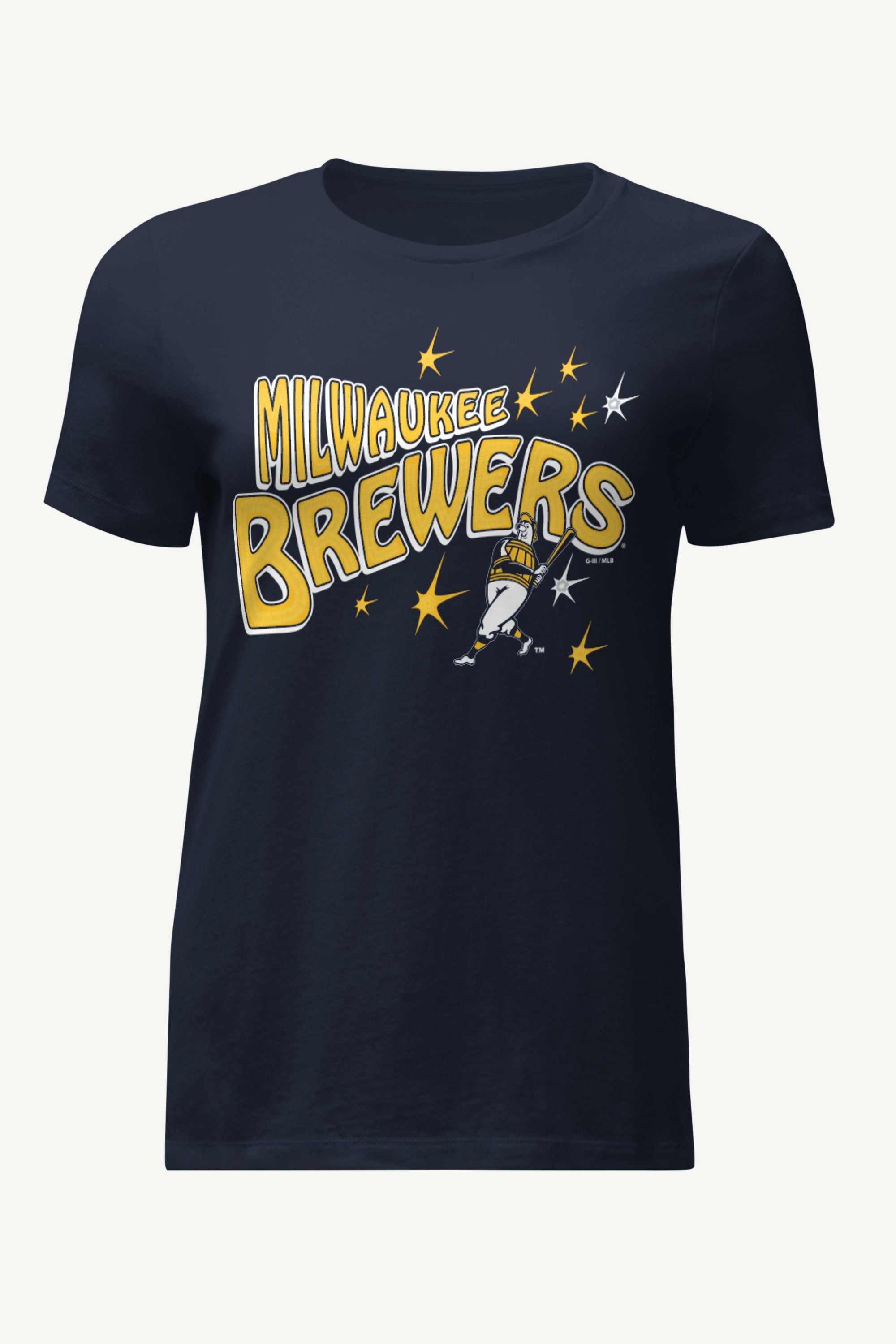 WOMENS MILWAUKEE BREWERS FIREWORKS T SHIRT View 1 | Milwaukee Brewers WOMENS MILWAUKEE BREWERS FIREWORKS T SHIRT View 1 | Milwaukee Brewers