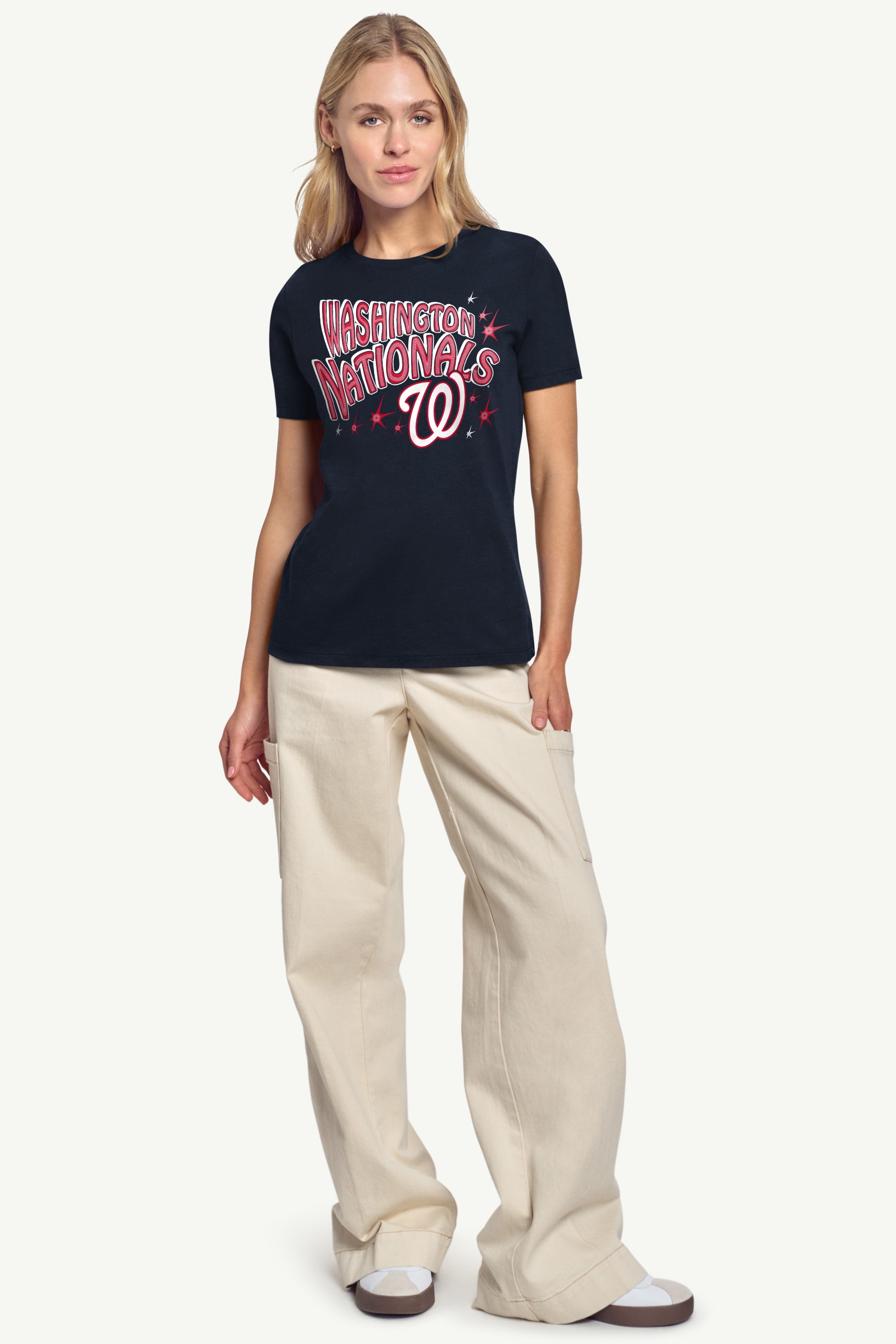 WOMENS WASHINGTON NATIONALS FIREWORKS T SHIRT View 4 | Washington Nationals WOMENS WASHINGTON NATIONALS FIREWORKS T SHIRT View 4 | Washington Nationals