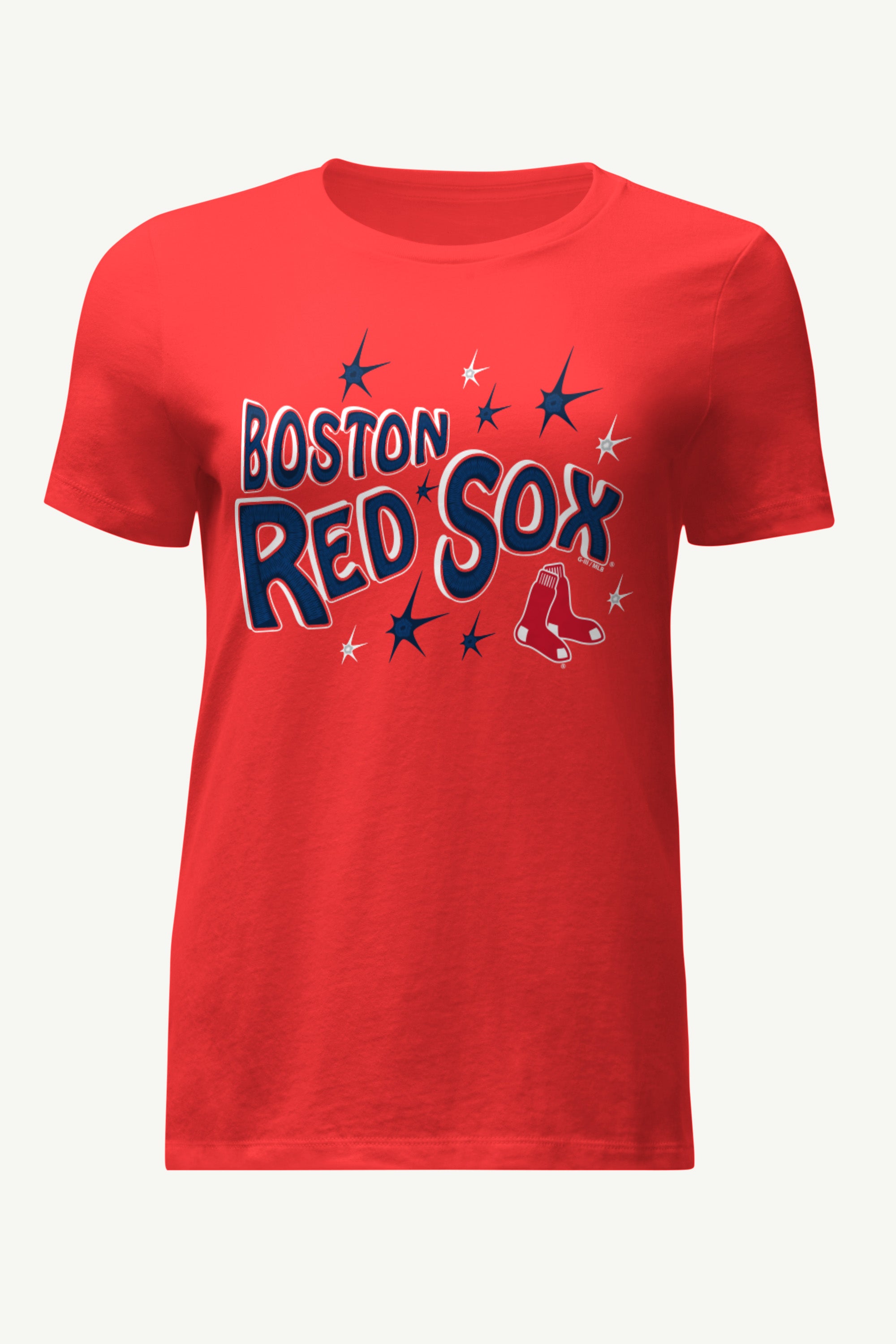 WOMENS BOSTON RED SOX FIREWORKS T SHIRT View 1 | Boston Red Sox WOMENS BOSTON RED SOX FIREWORKS T SHIRT View 1 | Boston Red Sox