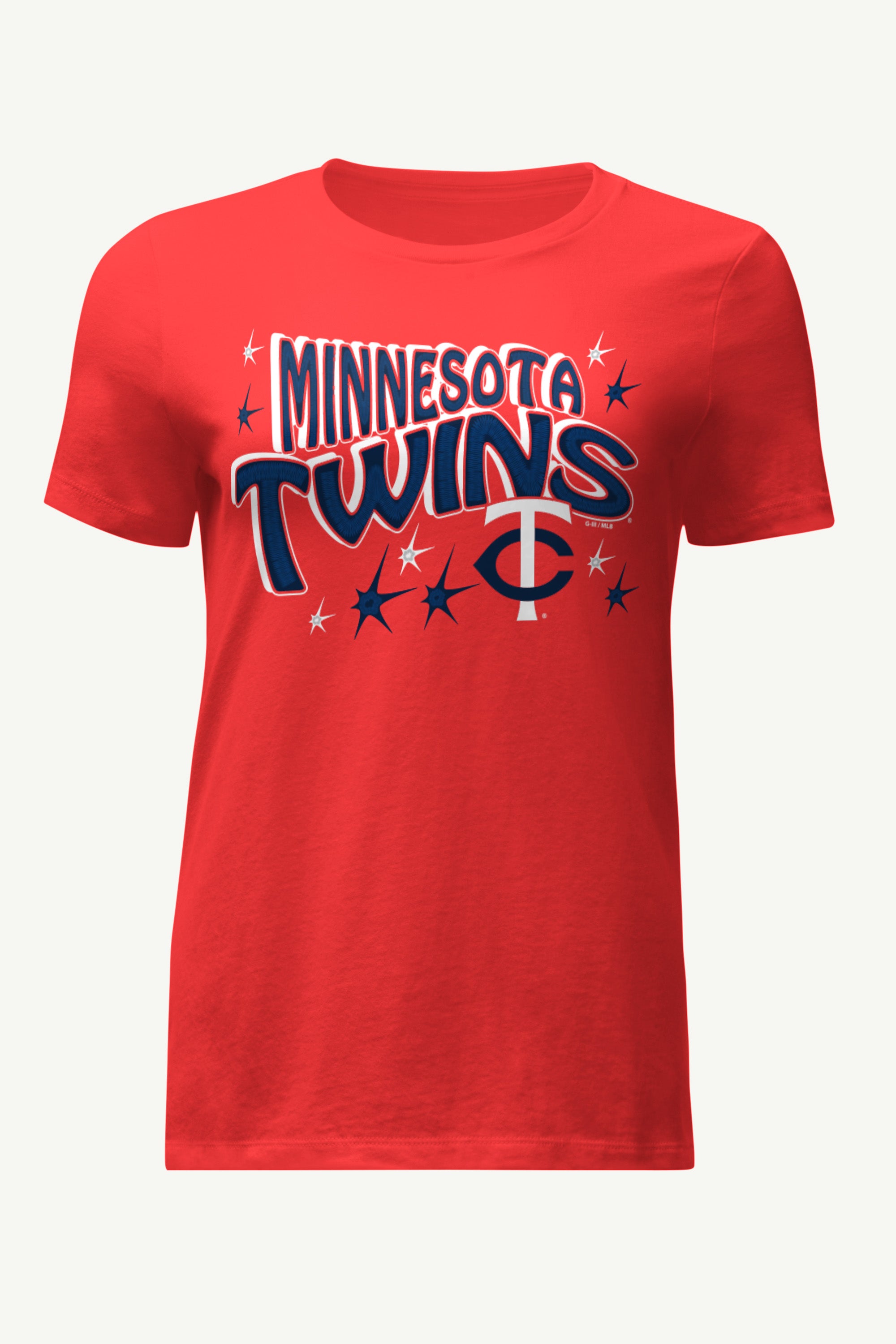 WOMENS MINNESOTA TWINS FIREWORKS T SHIRT View 1 | Minnesota Twins WOMENS MINNESOTA TWINS FIREWORKS T SHIRT View 1 | Minnesota Twins