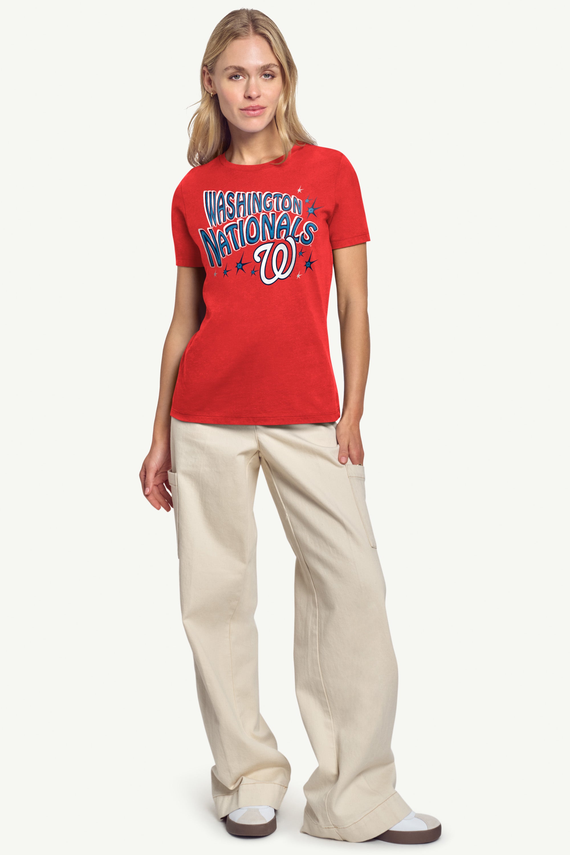 WOMENS WASHINGTON NATIONALS FIREWORKS T SHIRT View 4 | Washington Nationals WOMENS WASHINGTON NATIONALS FIREWORKS T SHIRT View 4 | Washington Nationals