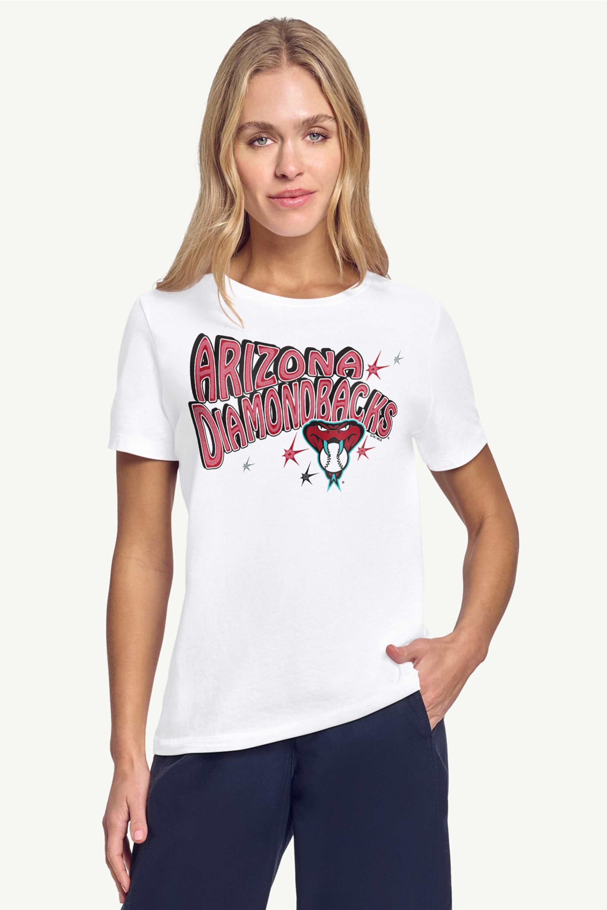 WOMENS ARIZONA DIAMONDBACKS FIREWORKS T SHIRT View 3 | Arizona Diamondbacks WOMENS ARIZONA DIAMONDBACKS FIREWORKS T SHIRT View 3 | Arizona Diamondbacks