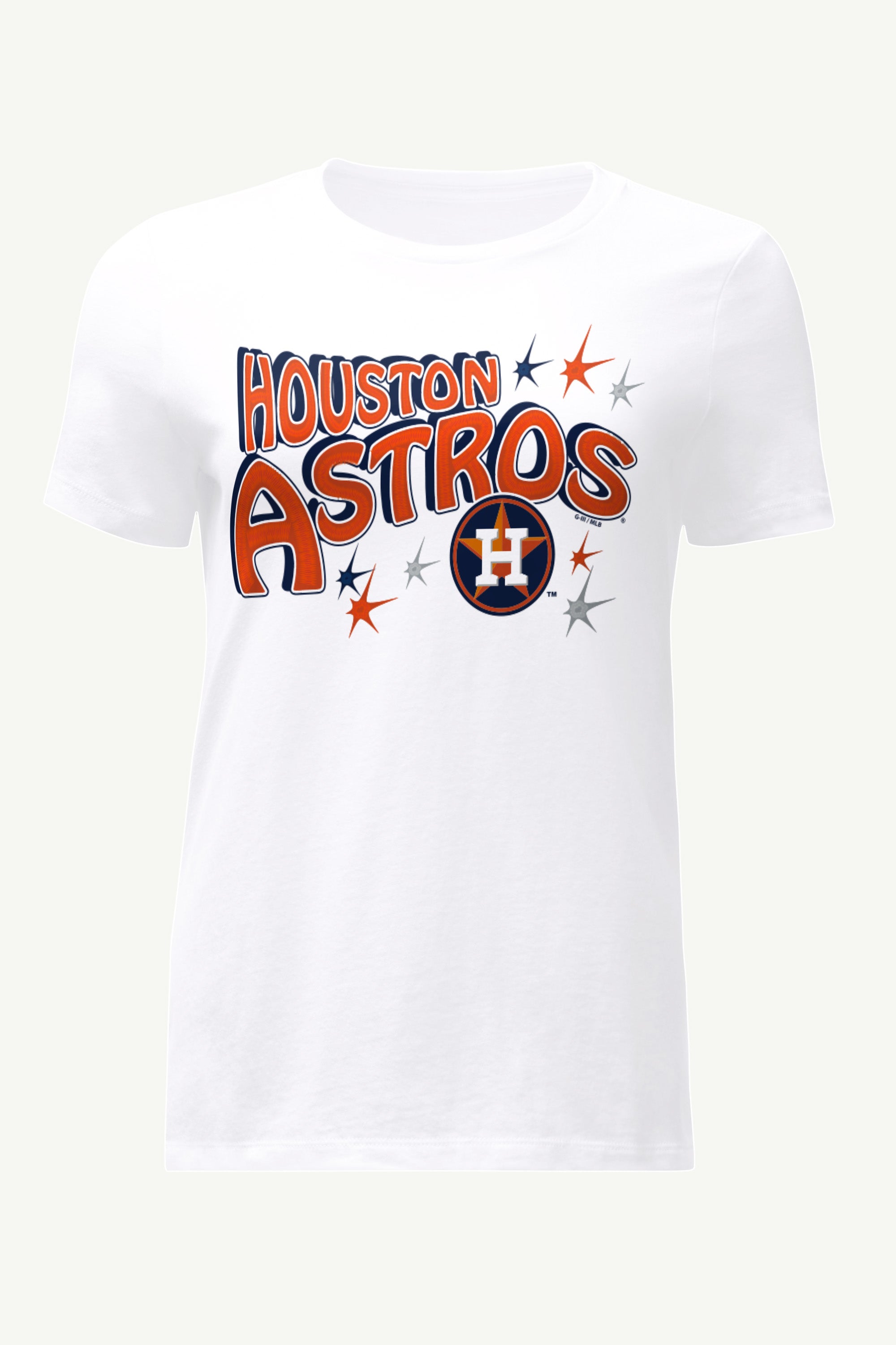WOMENS HOUSTON ASTROS FIREWORKS T SHIRT View 1 | MLB WOMENS HOUSTON ASTROS FIREWORKS T SHIRT View 1 | MLB