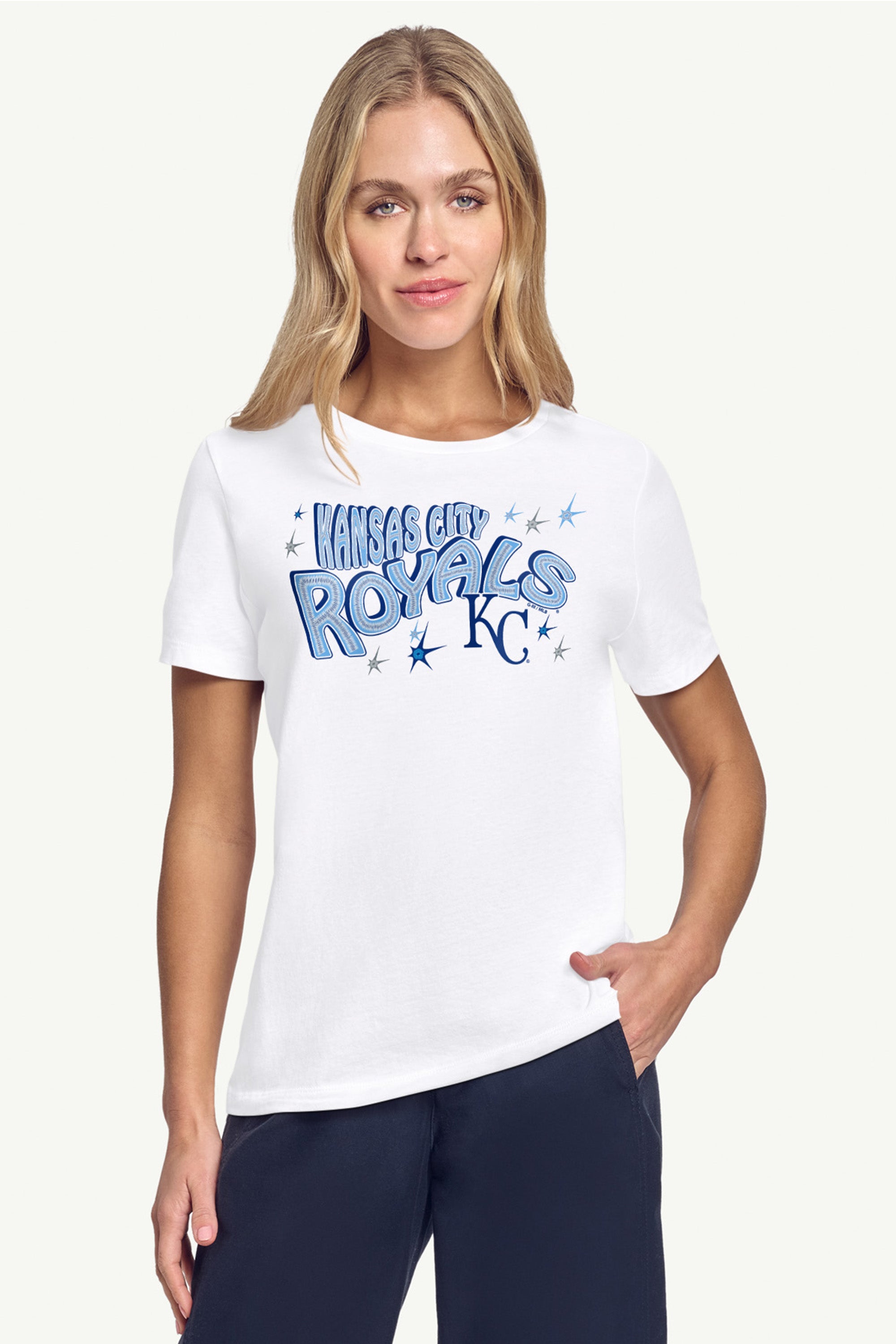 WOMENS KANSAS CITY ROYALS FIREWORKS T SHIRT View 3 | Kansas City Royals WOMENS KANSAS CITY ROYALS FIREWORKS T SHIRT View 3 | Kansas City Royals