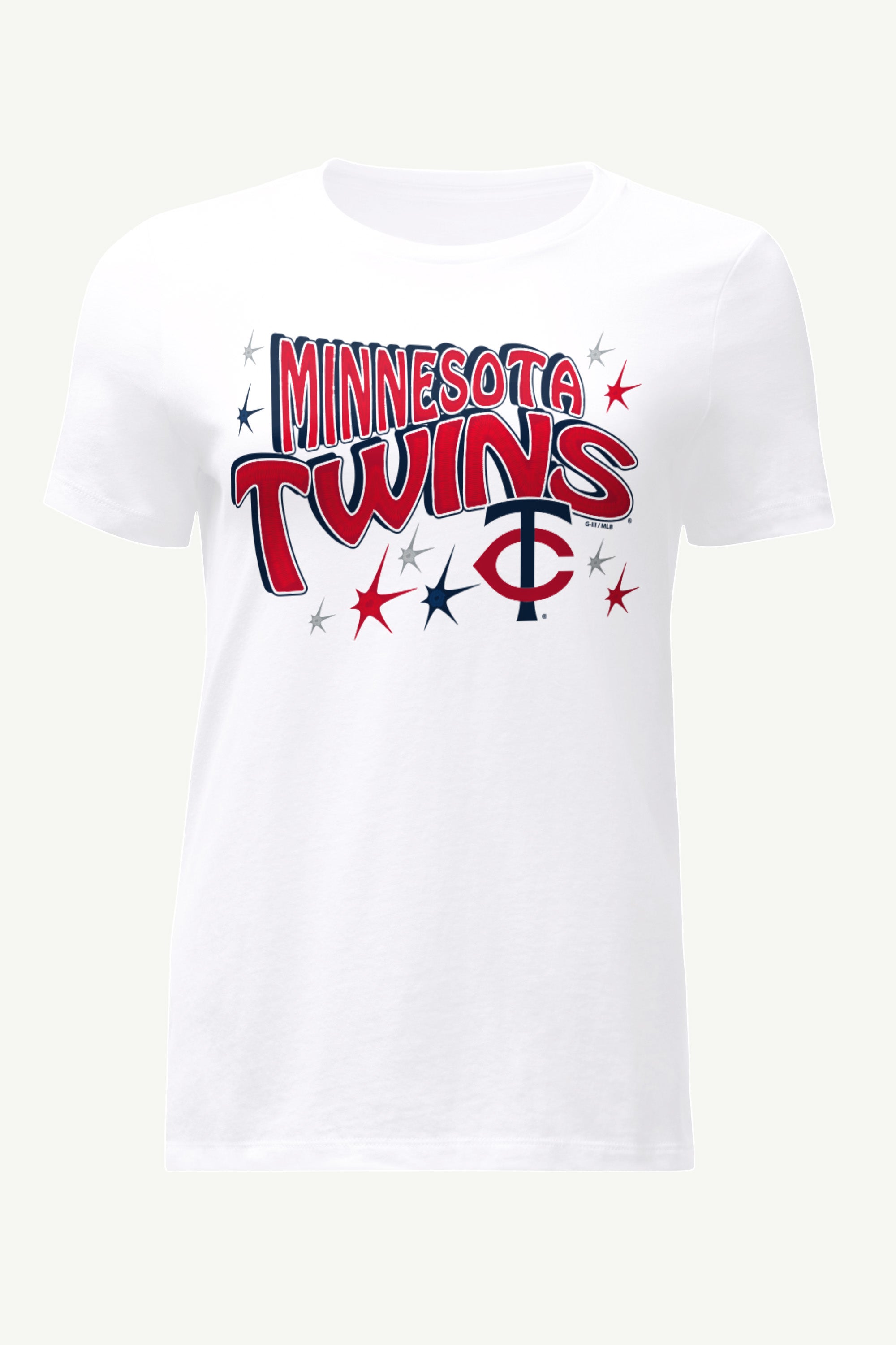 WOMENS MINNESOTA TWINS FIREWORKS T SHIRT View 1 | Minnesota Twins WOMENS MINNESOTA TWINS FIREWORKS T SHIRT View 1 | Minnesota Twins