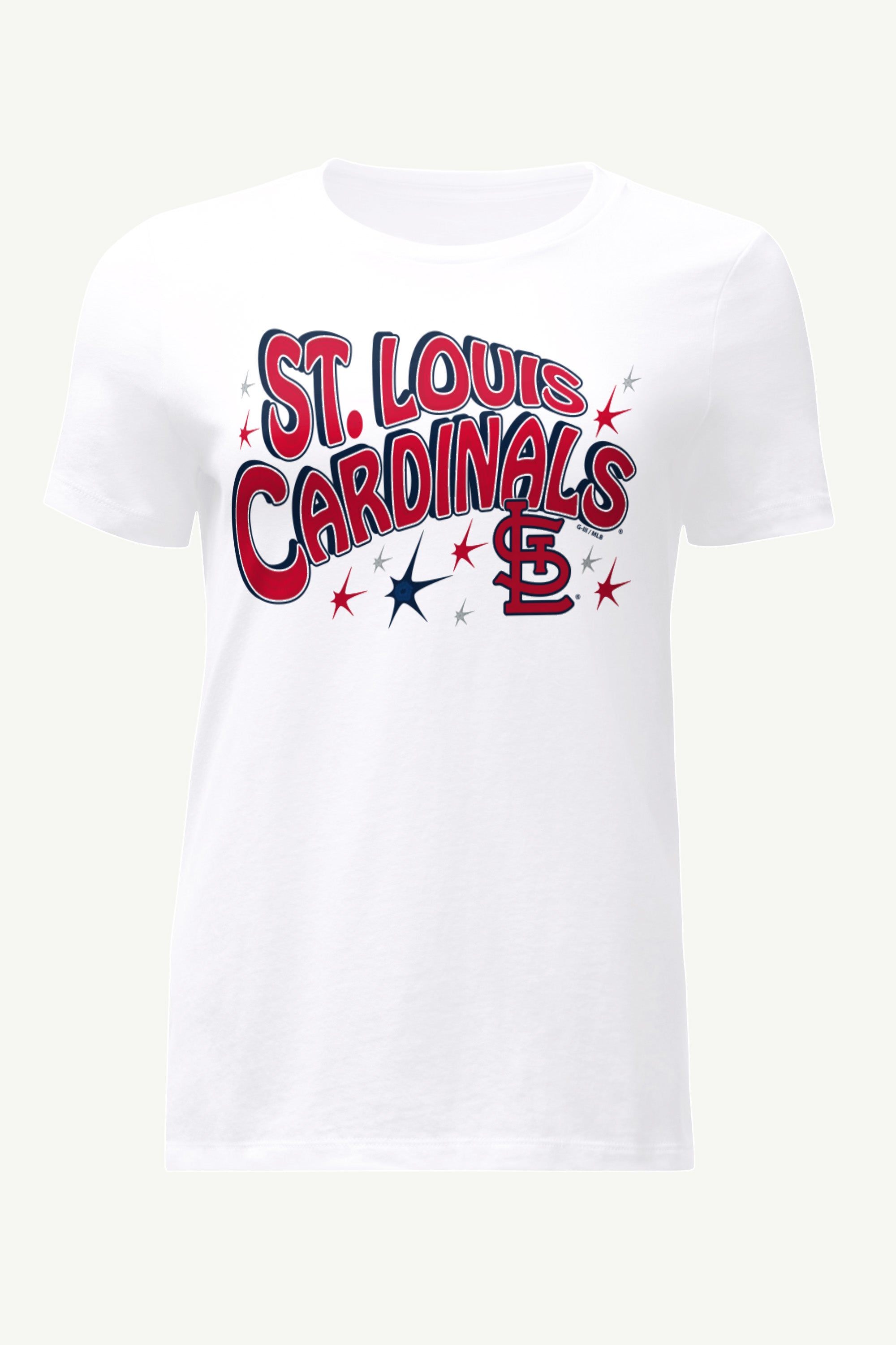 WOMENS ST LOUIS CARDINALS FIREWORKS T SHIRT View 1 | St. Louis Cardinals WOMENS ST LOUIS CARDINALS FIREWORKS T SHIRT View 1 | St. Louis Cardinals