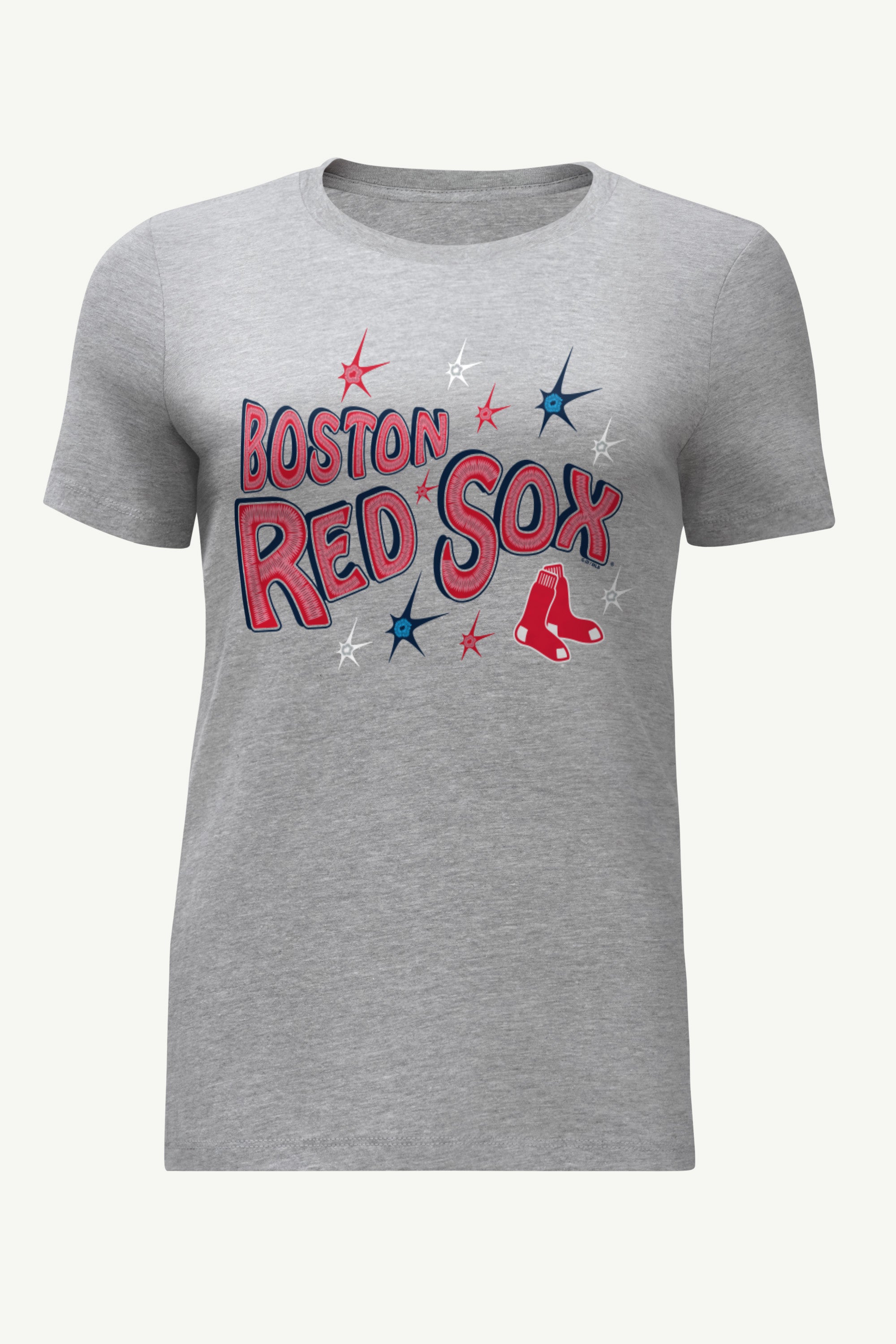 WOMENS BOSTON RED SOX FIREWORKS T SHIRT View 1 | Boston Red Sox WOMENS BOSTON RED SOX FIREWORKS T SHIRT View 1 | Boston Red Sox