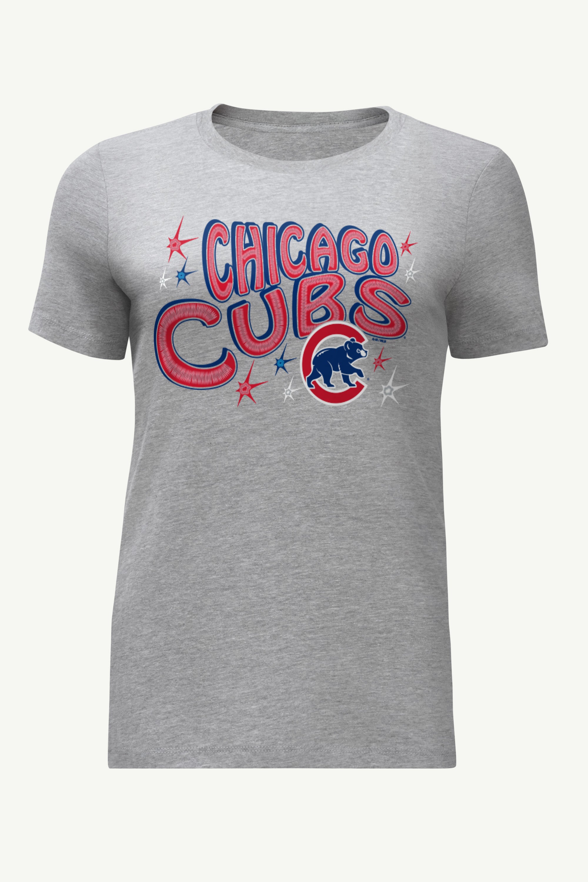 WOMENS CHICAGO CUBS FIREWORKS T SHIRT View 1 | Chicago Cubs WOMENS CHICAGO CUBS FIREWORKS T SHIRT View 1 | Chicago Cubs