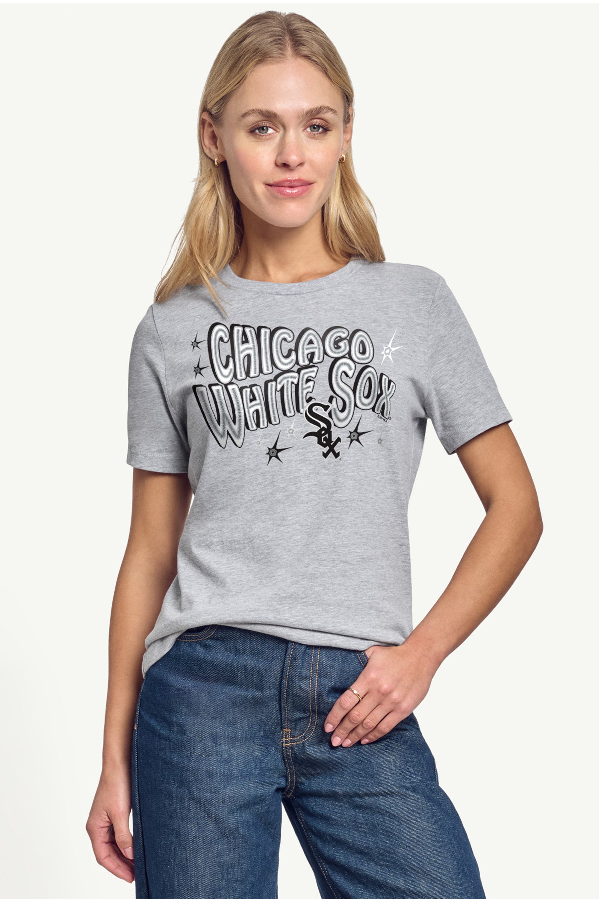 WOMENS CHICAGO WHITE SOX FIREWORKS T SHIRT View 3 | Chicago White Sox WOMENS CHICAGO WHITE SOX FIREWORKS T SHIRT View 3 | Chicago White Sox