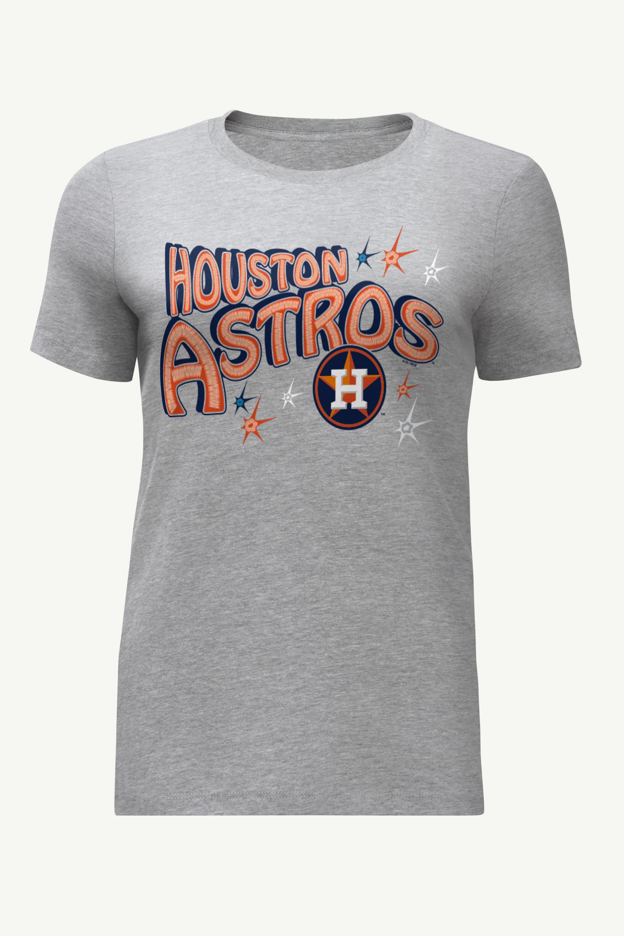 WOMENS HOUSTON ASTROS FIREWORKS T SHIRT View 1 | Houston Astros WOMENS HOUSTON ASTROS FIREWORKS T SHIRT View 1 | Houston Astros