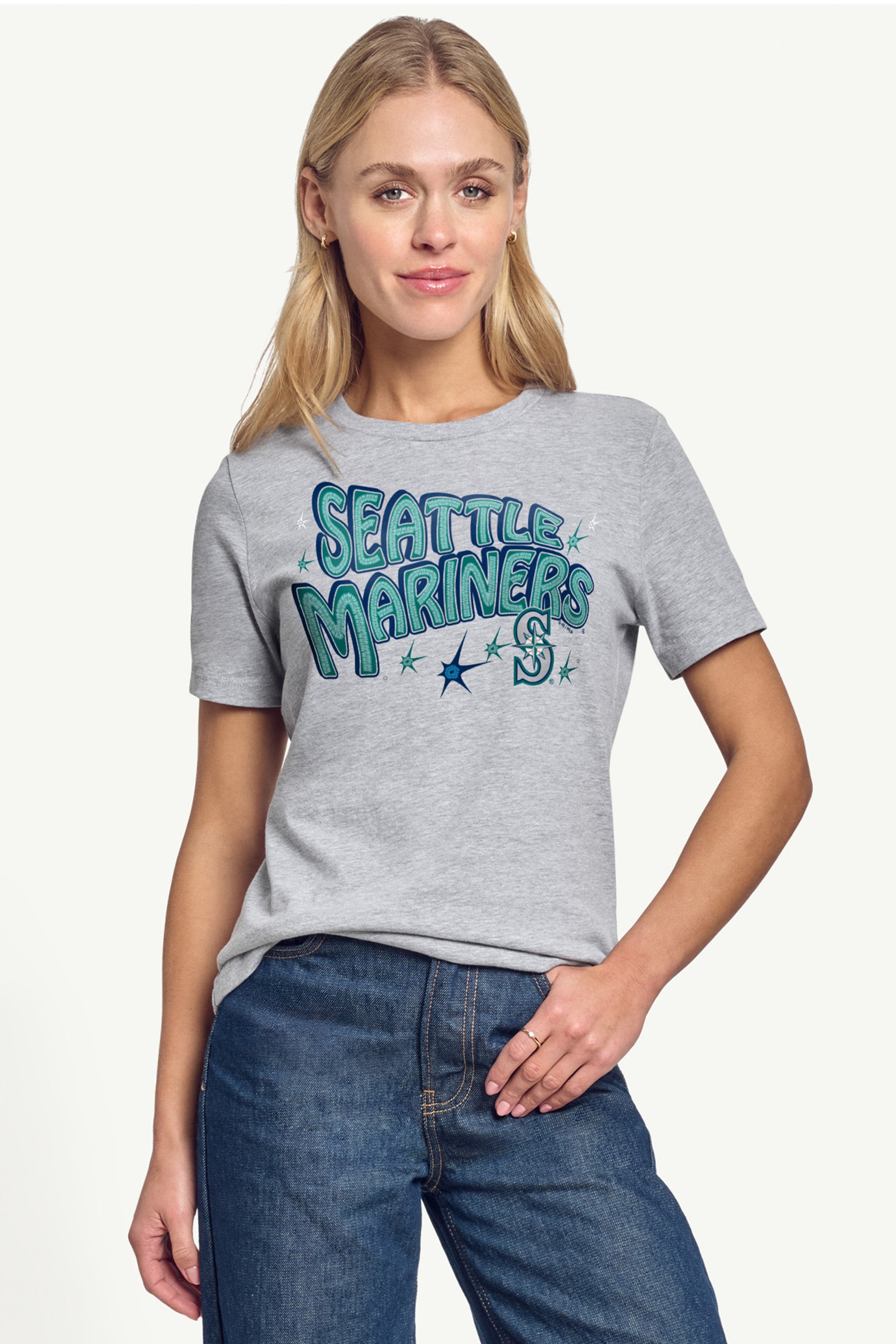 WOMENS SEATTLE MARINERS FIREWORKS T SHIRT View 3 | Seattle Mariners WOMENS SEATTLE MARINERS FIREWORKS T SHIRT View 3 | Seattle Mariners