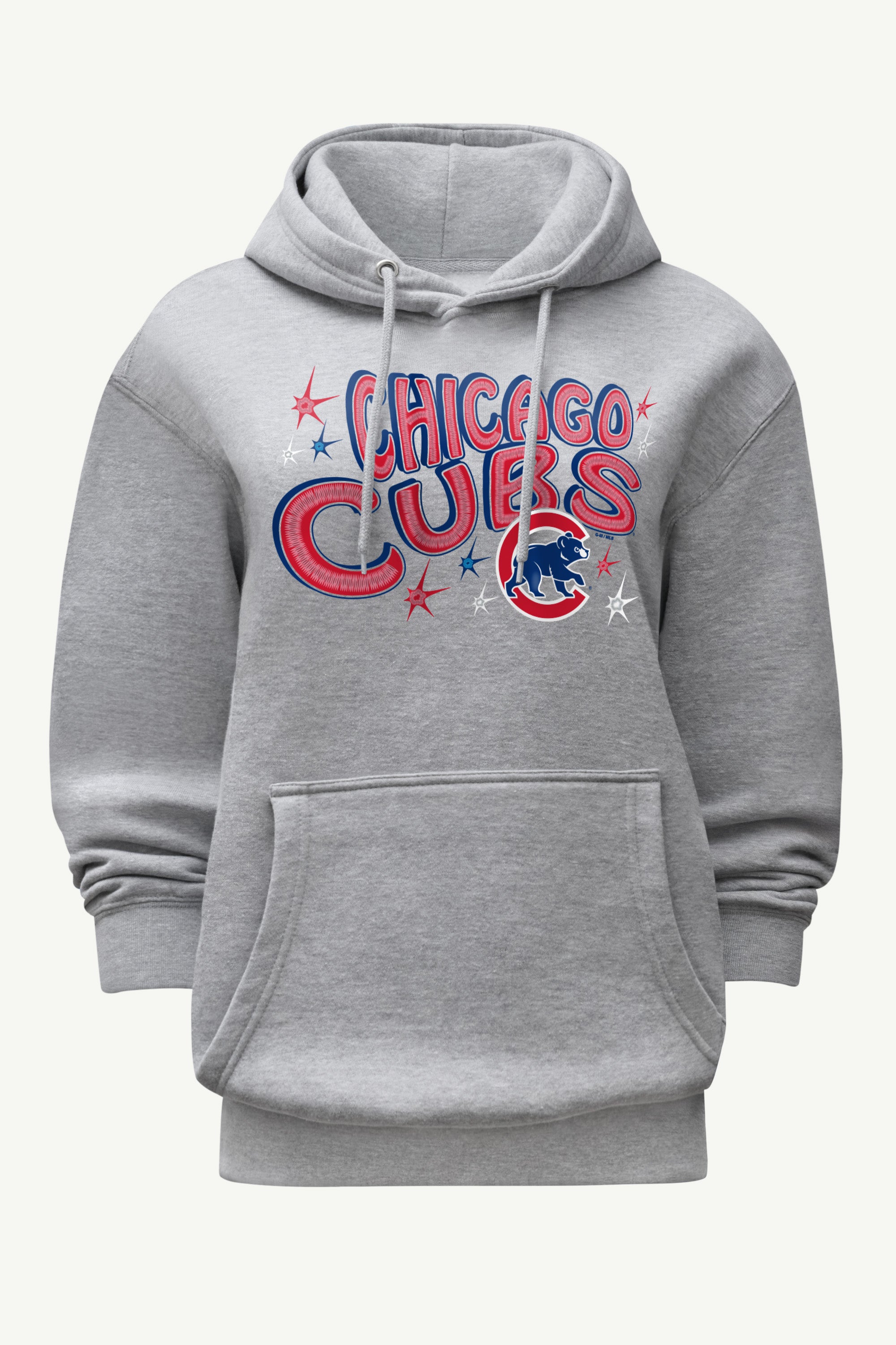 WOMENS CHICAGO CUBS FIREWORKS HOODIE View 1 | Chicago Cubs WOMENS CHICAGO CUBS FIREWORKS HOODIE View 1 | Chicago Cubs