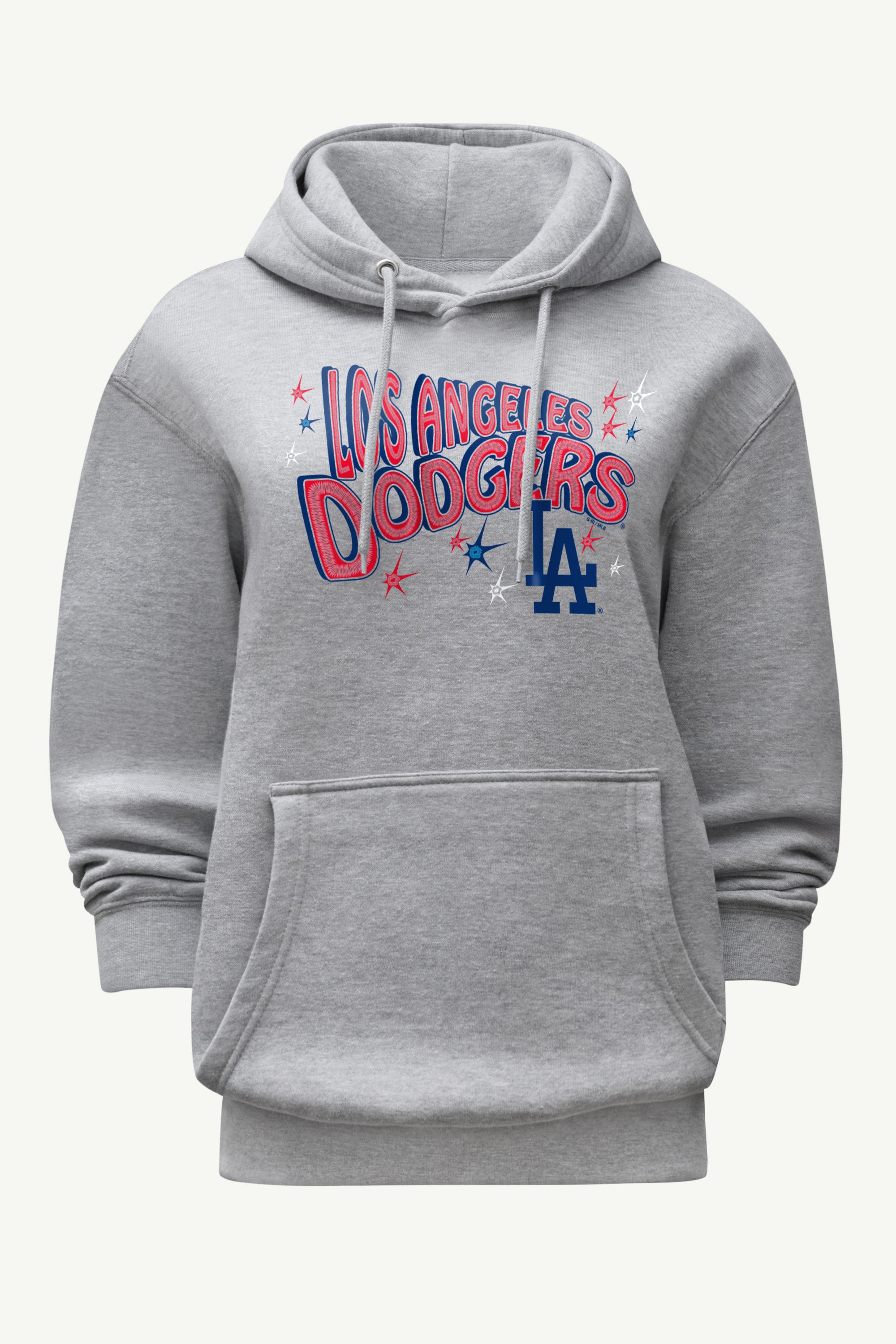 WOMENS LOS ANGELES DODGERS FIREWORKS HOODIE View 1 | MLB WOMENS LOS ANGELES DODGERS FIREWORKS HOODIE View 1 | MLB