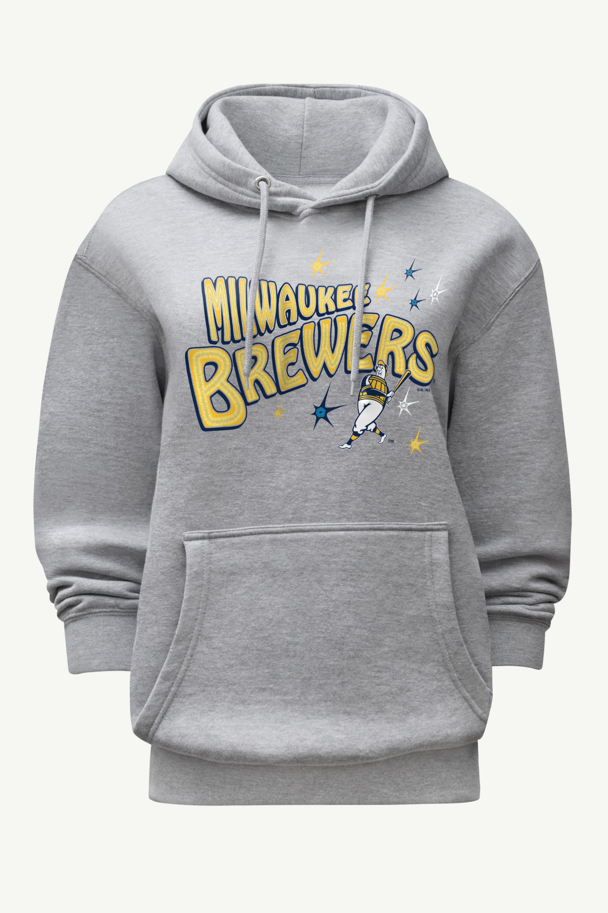 WOMENS MILWAUKEE BREWERS FIREWORKS HOODIE View 1 | Milwaukee Brewers WOMENS MILWAUKEE BREWERS FIREWORKS HOODIE View 1 | Milwaukee Brewers