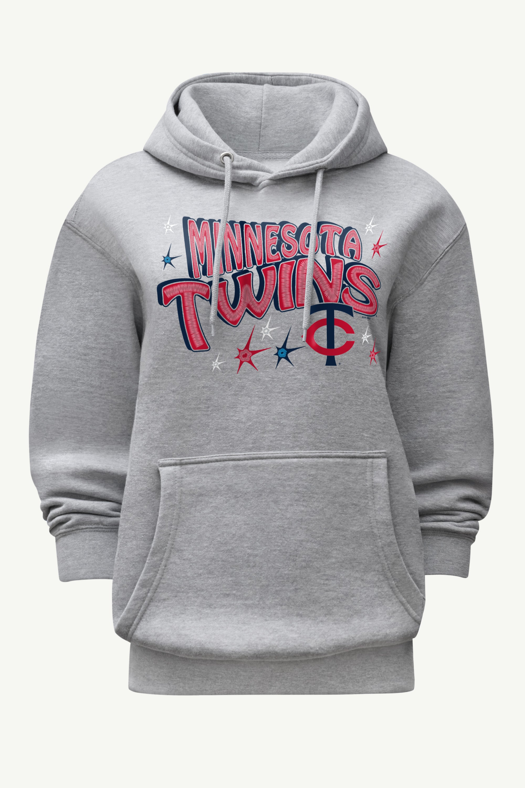 WOMENS MINNESOTA TWINS FIREWORKS HOODIE View 1 | Minnesota Twins WOMENS MINNESOTA TWINS FIREWORKS HOODIE View 1 | Minnesota Twins