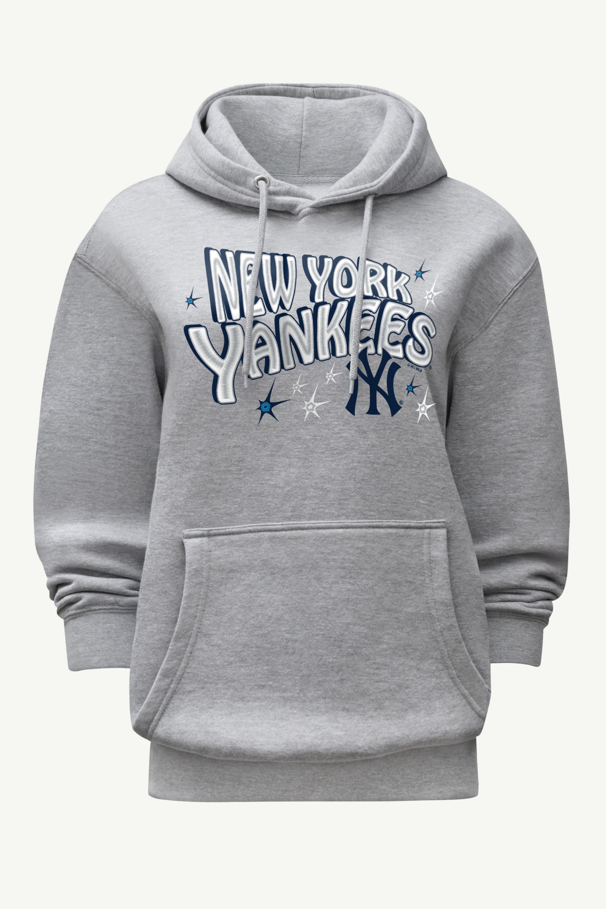 WOMENS NEW YORK YANKEES FIREWORKS HOODIE View 1 | MLB WOMENS NEW YORK YANKEES FIREWORKS HOODIE View 1 | MLB