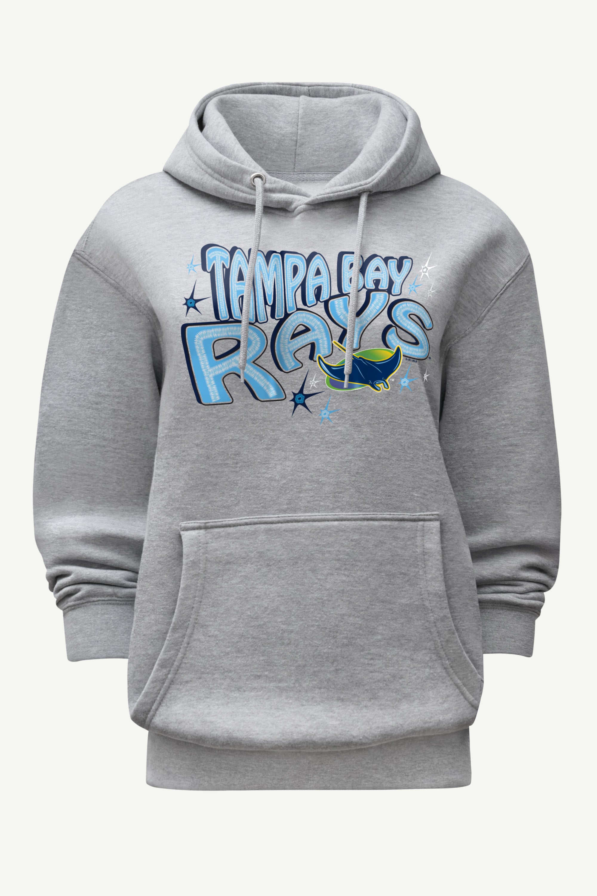 WOMENS TAMPA BAY RAYS FIREWORKS HOODIE View 1 | Tampa Bay Rays WOMENS TAMPA BAY RAYS FIREWORKS HOODIE View 1 | Tampa Bay Rays