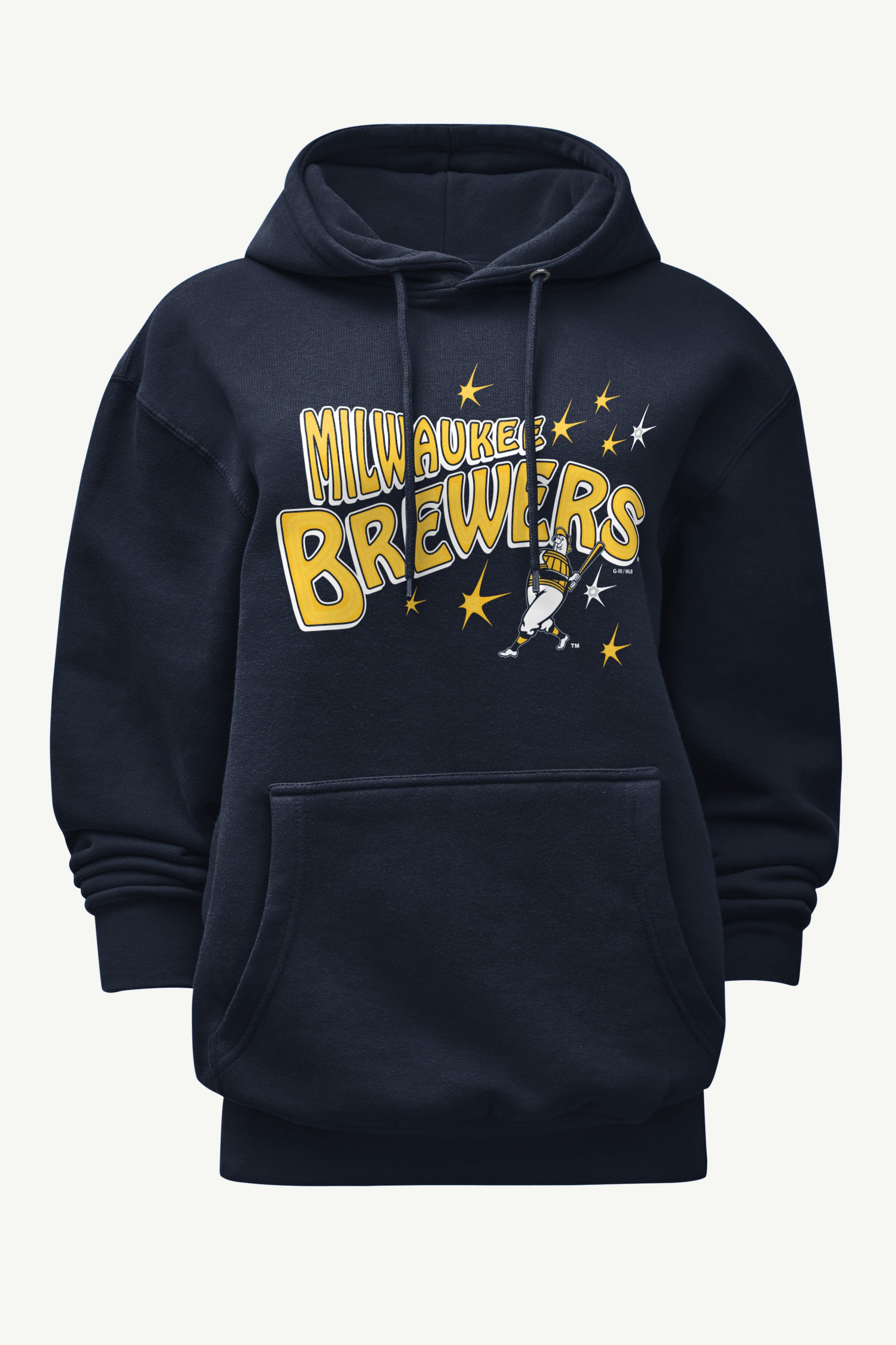 WOMENS MILWAUKEE BREWERS FIREWORKS HOODIE View 1 | Milwaukee Brewers WOMENS MILWAUKEE BREWERS FIREWORKS HOODIE View 1 | Milwaukee Brewers