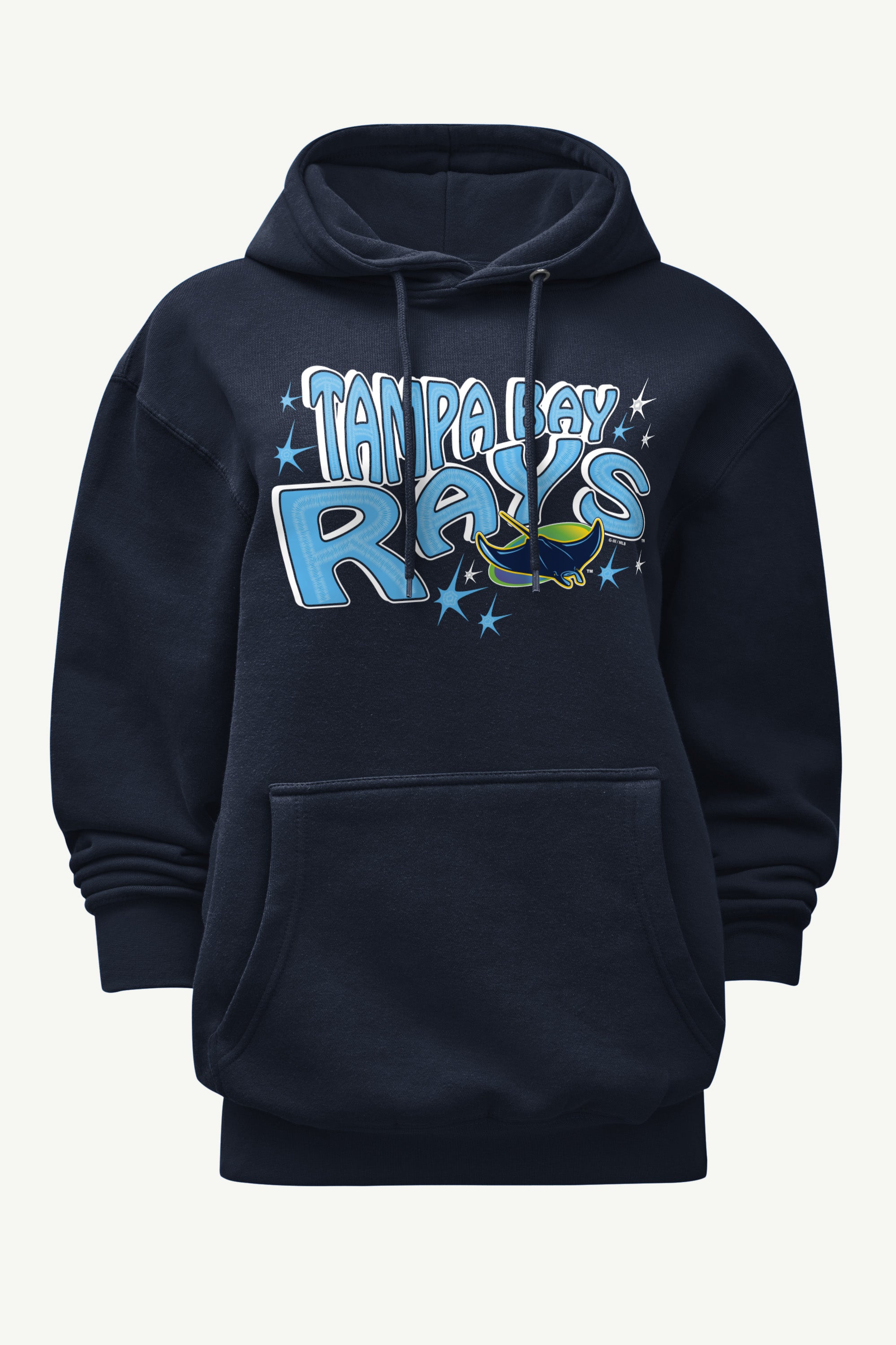 WOMENS TAMPA BAY RAYS FIREWORKS HOODIE View 1 | Tampa Bay Rays WOMENS TAMPA BAY RAYS FIREWORKS HOODIE View 1 | Tampa Bay Rays