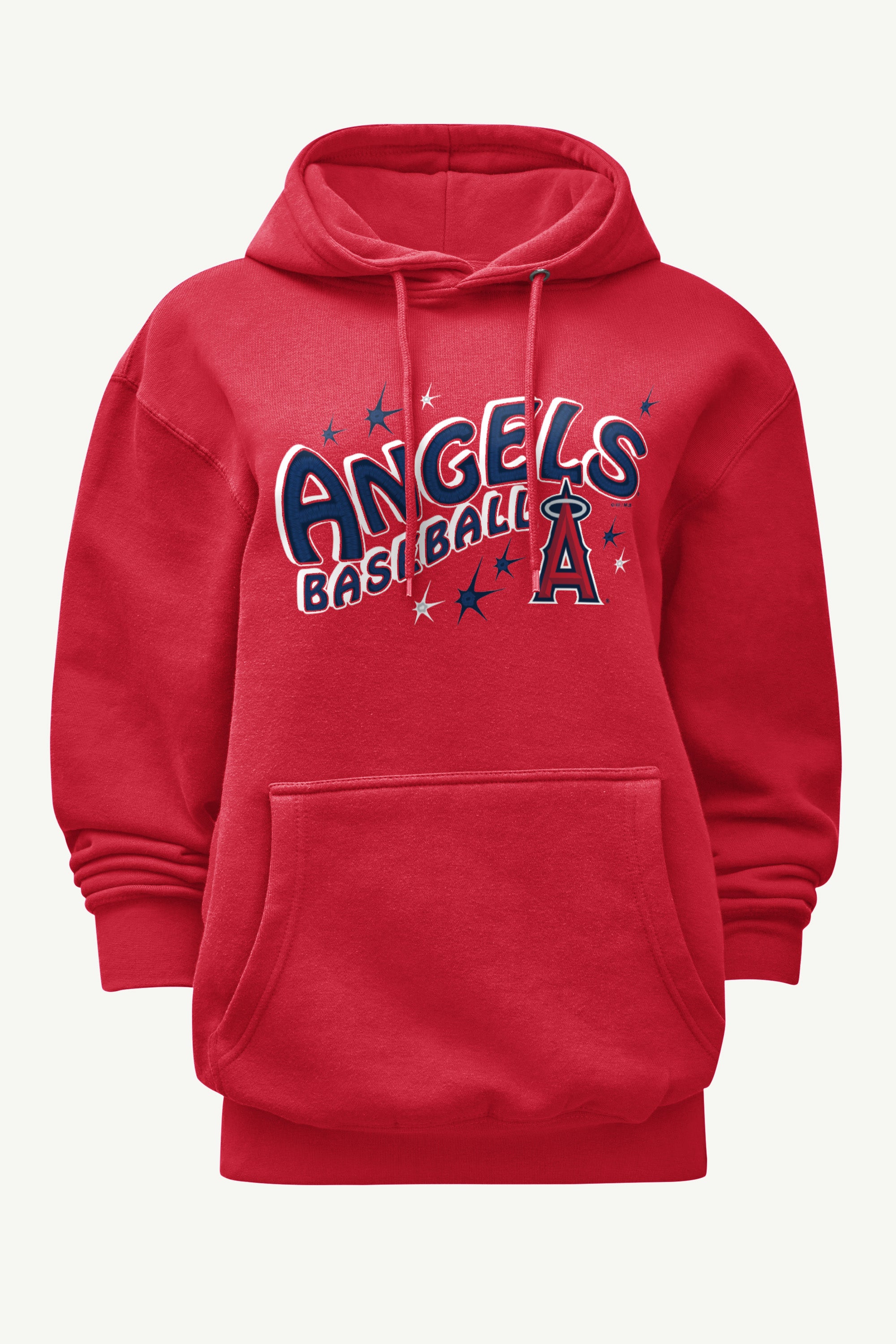 WOMENS LOS ANGELES ANGELS FIREWORKS HOODIE View 1 WOMENS LOS ANGELES ANGELS FIREWORKS HOODIE View 1