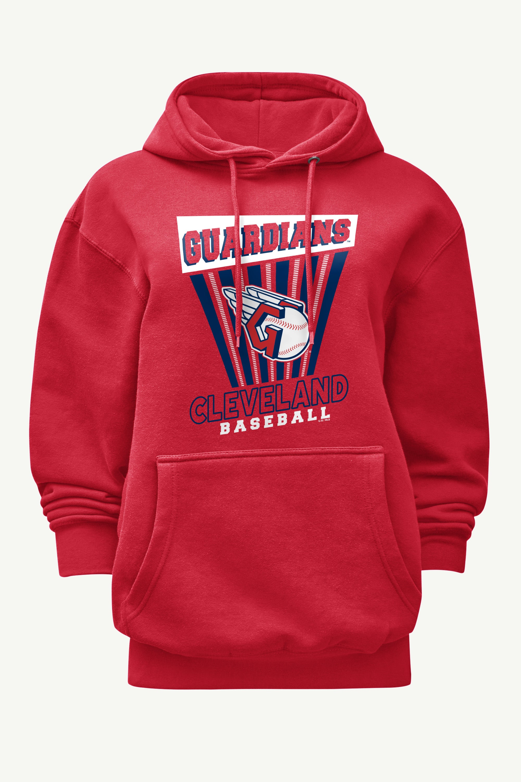 WOMENS CLEVELAND GUARDIANS POSTER PRINT HOODIE View 1 WOMENS CLEVELAND GUARDIANS POSTER PRINT HOODIE View 1