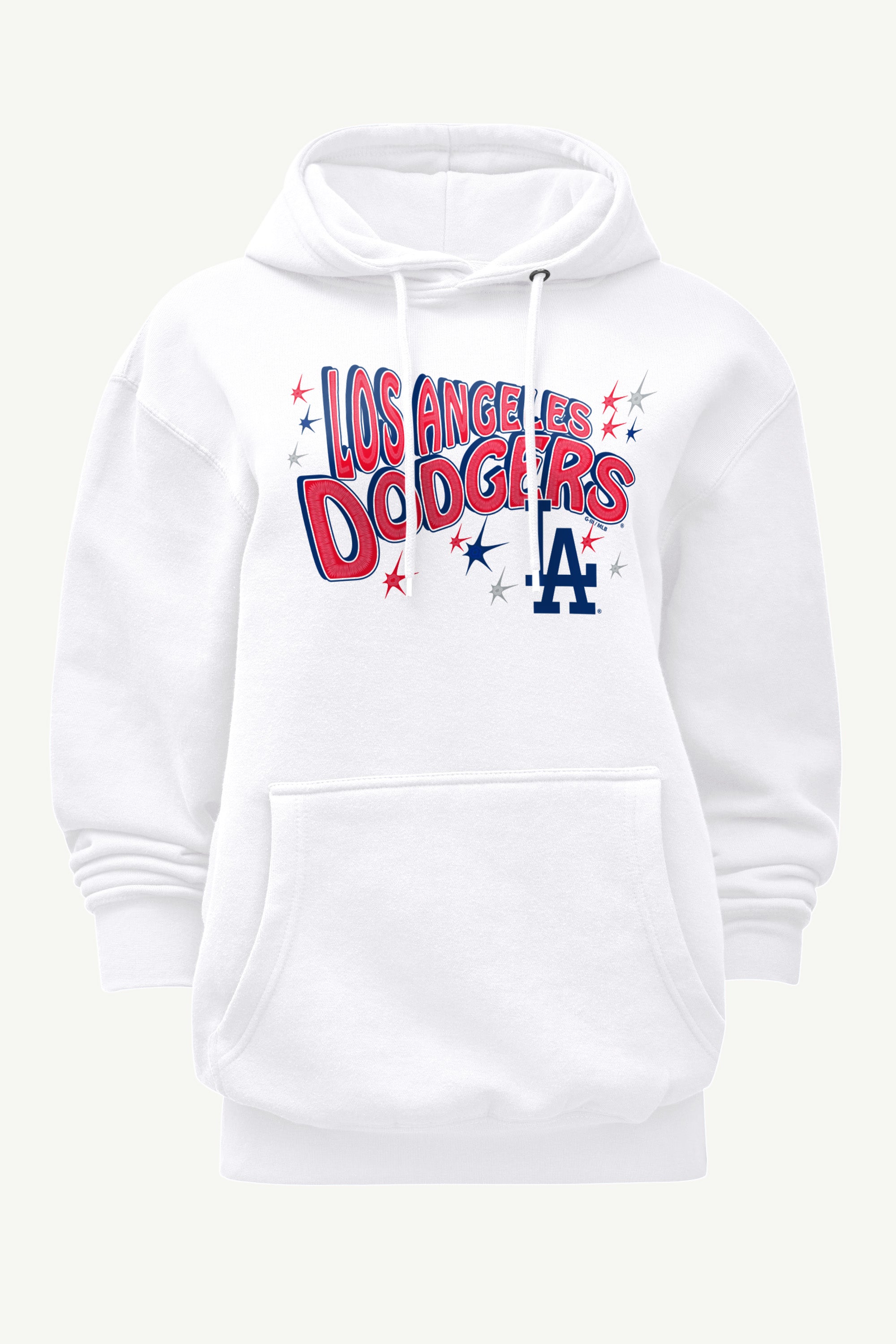 WOMENS LOS ANGELES DODGERS FIREWORKS HOODIE View 1 | MLB WOMENS LOS ANGELES DODGERS FIREWORKS HOODIE View 1 | MLB