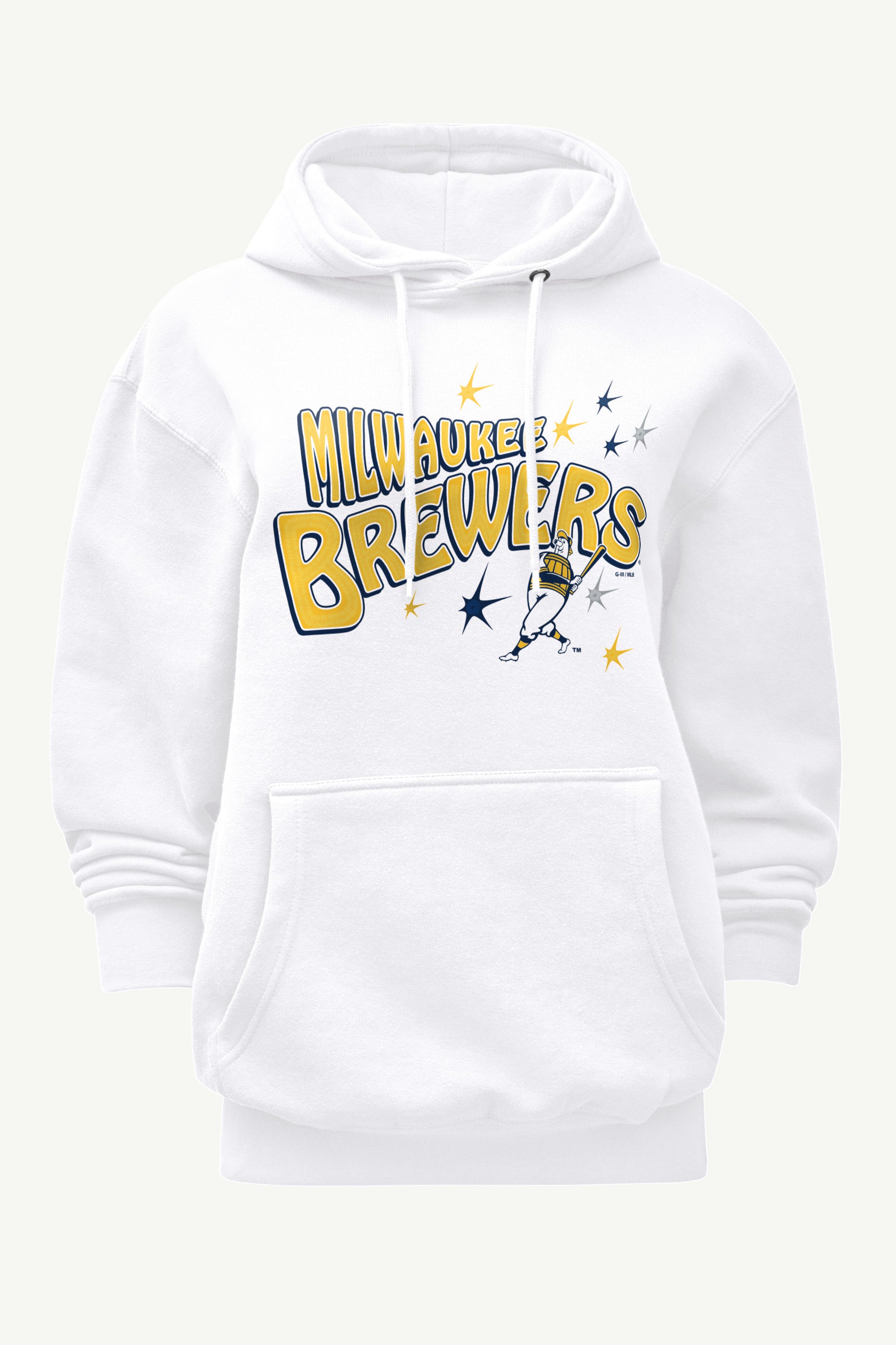 WOMENS MILWAUKEE BREWERS FIREWORKS HOODIE View 1 | Milwaukee Brewers WOMENS MILWAUKEE BREWERS FIREWORKS HOODIE View 1 | Milwaukee Brewers