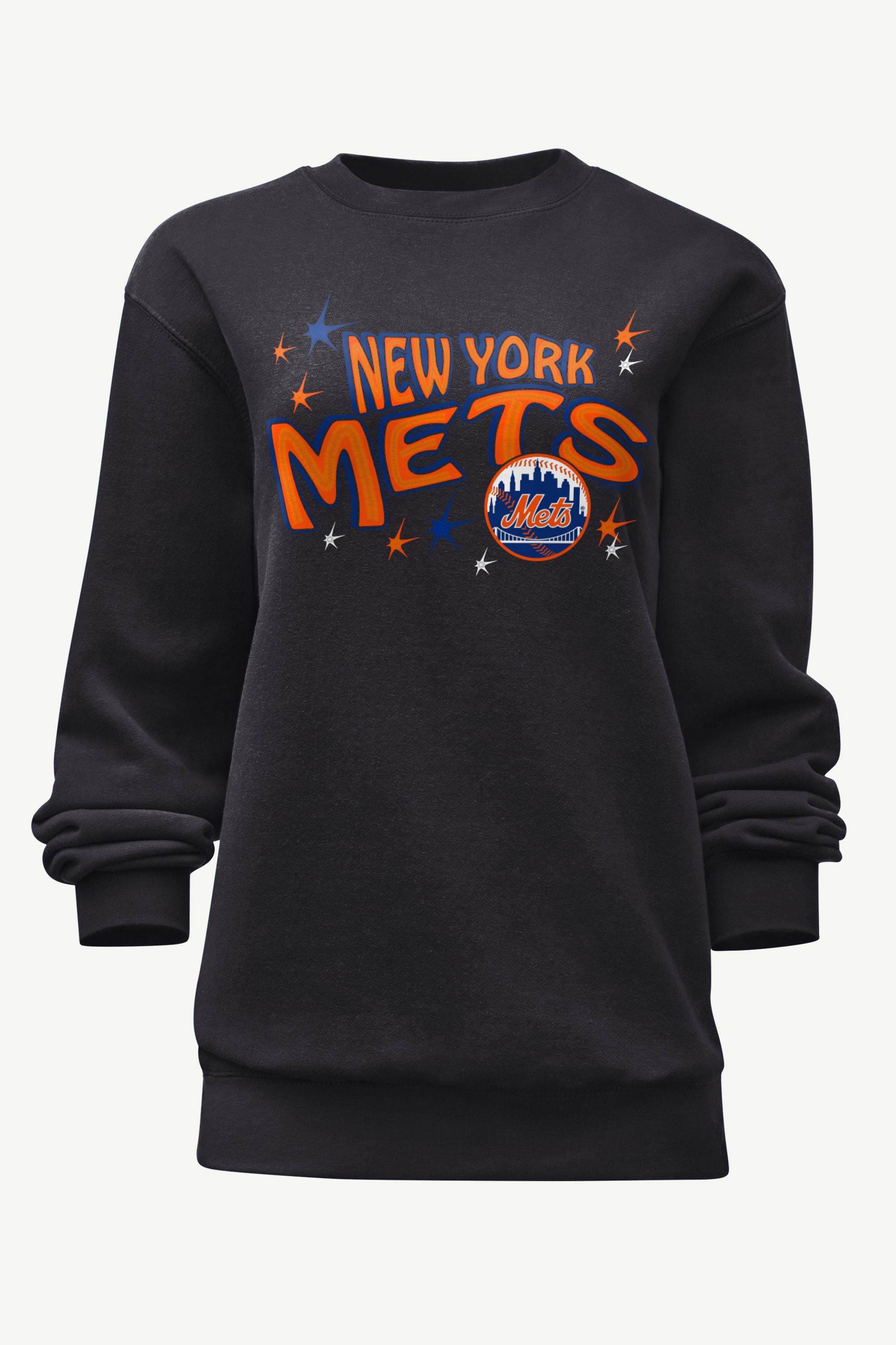 WOMENS NEW YORK METS FIREWORKS SWEATSHIRT View 1 | New York Mets WOMENS NEW YORK METS FIREWORKS SWEATSHIRT View 1 | New York Mets