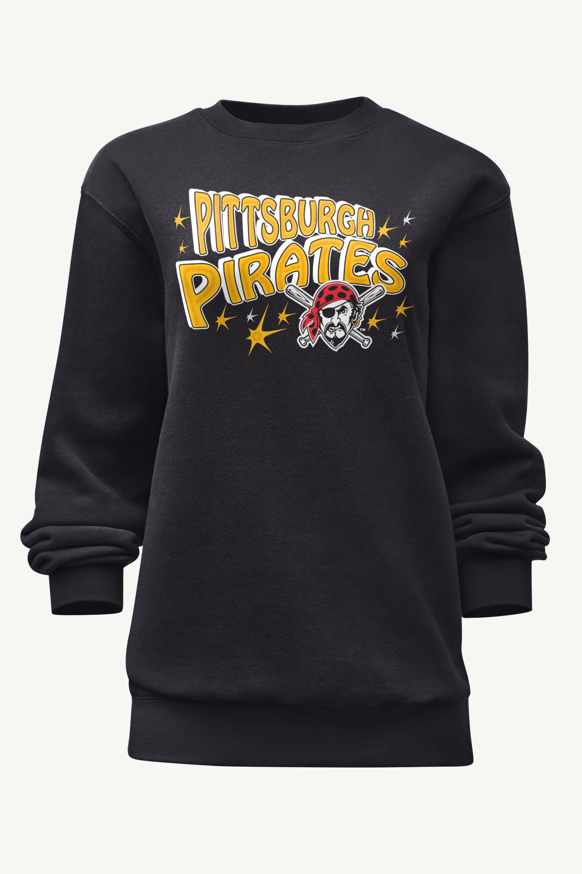 WOMENS PITTSBURGH PIRATES FIREWORKS SWEATSHIRT View 1 | Pittsburgh Pirates WOMENS PITTSBURGH PIRATES FIREWORKS SWEATSHIRT View 1 | Pittsburgh Pirates