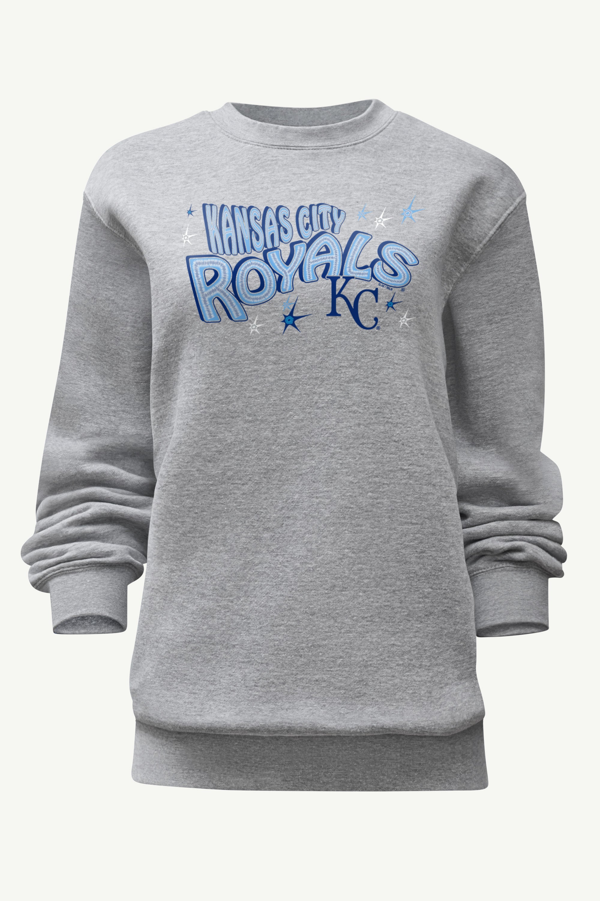 WOMENS KANSAS CITY ROYALS FIREWORKS SWEATSHIRT View 1 | Kansas City Royals WOMENS KANSAS CITY ROYALS FIREWORKS SWEATSHIRT View 1 | Kansas City Royals