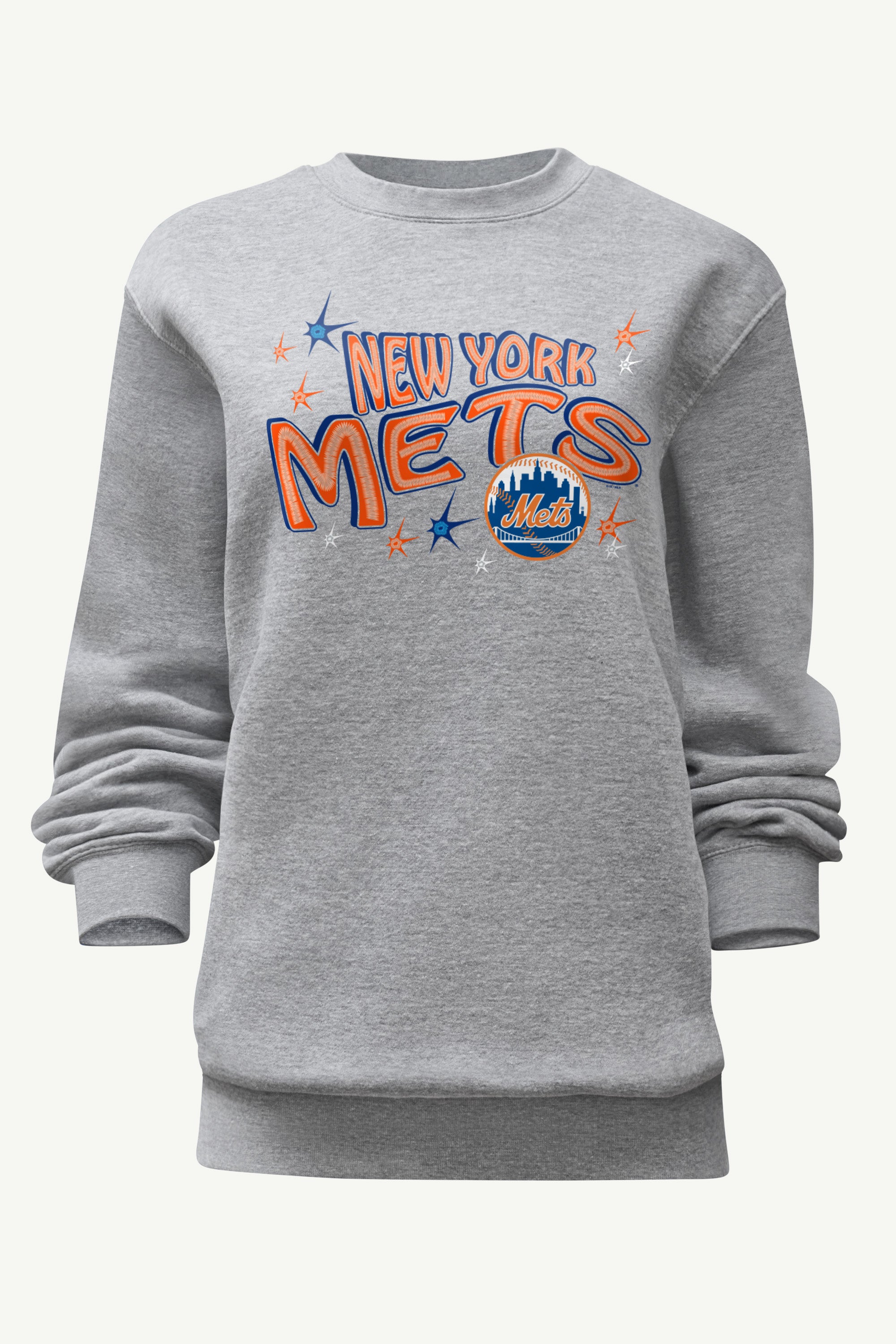 WOMENS NEW YORK METS FIREWORKS SWEATSHIRT View 1 | New York Mets WOMENS NEW YORK METS FIREWORKS SWEATSHIRT View 1 | New York Mets