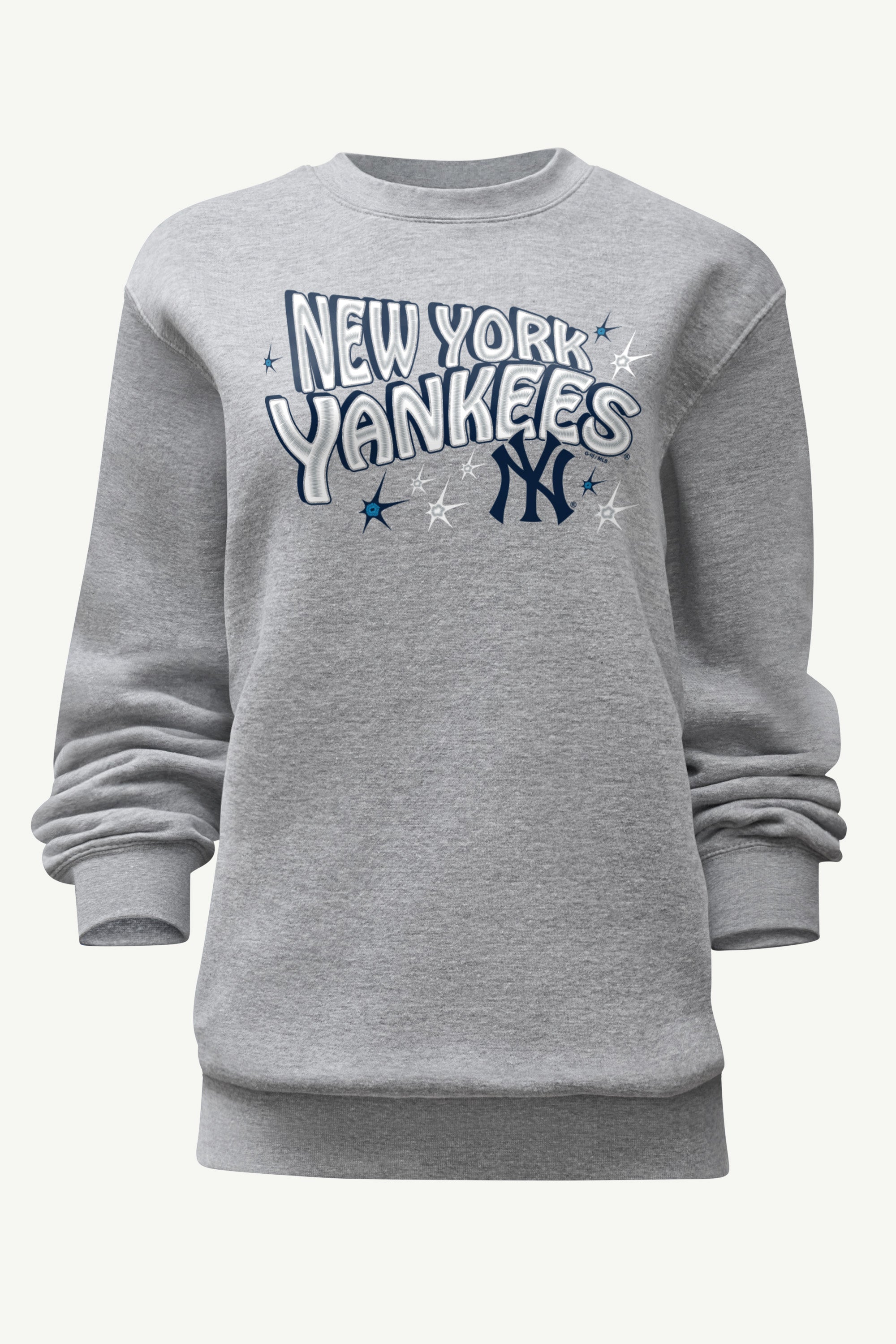WOMENS NEW YORK YANKEES FIREWORKS SWEATSHIRT View 1 | New York Yankees WOMENS NEW YORK YANKEES FIREWORKS SWEATSHIRT View 1 | New York Yankees