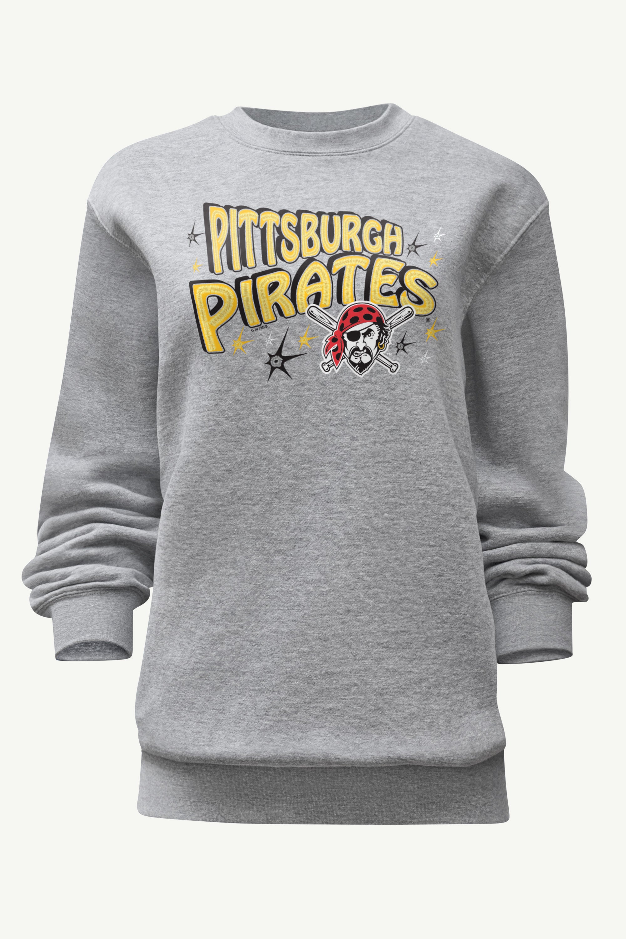 WOMENS PITTSBURGH PIRATES FIREWORKS SWEATSHIRT View 1 | Pittsburgh Pirates WOMENS PITTSBURGH PIRATES FIREWORKS SWEATSHIRT View 1 | Pittsburgh Pirates