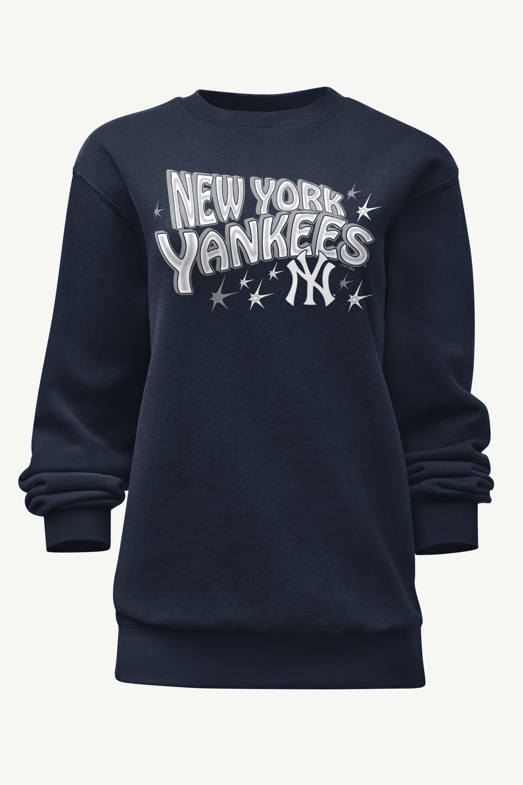 WOMENS NEW YORK YANKEES FIREWORKS SWEATSHIRT View 1 | New York Yankees WOMENS NEW YORK YANKEES FIREWORKS SWEATSHIRT View 1 | New York Yankees
