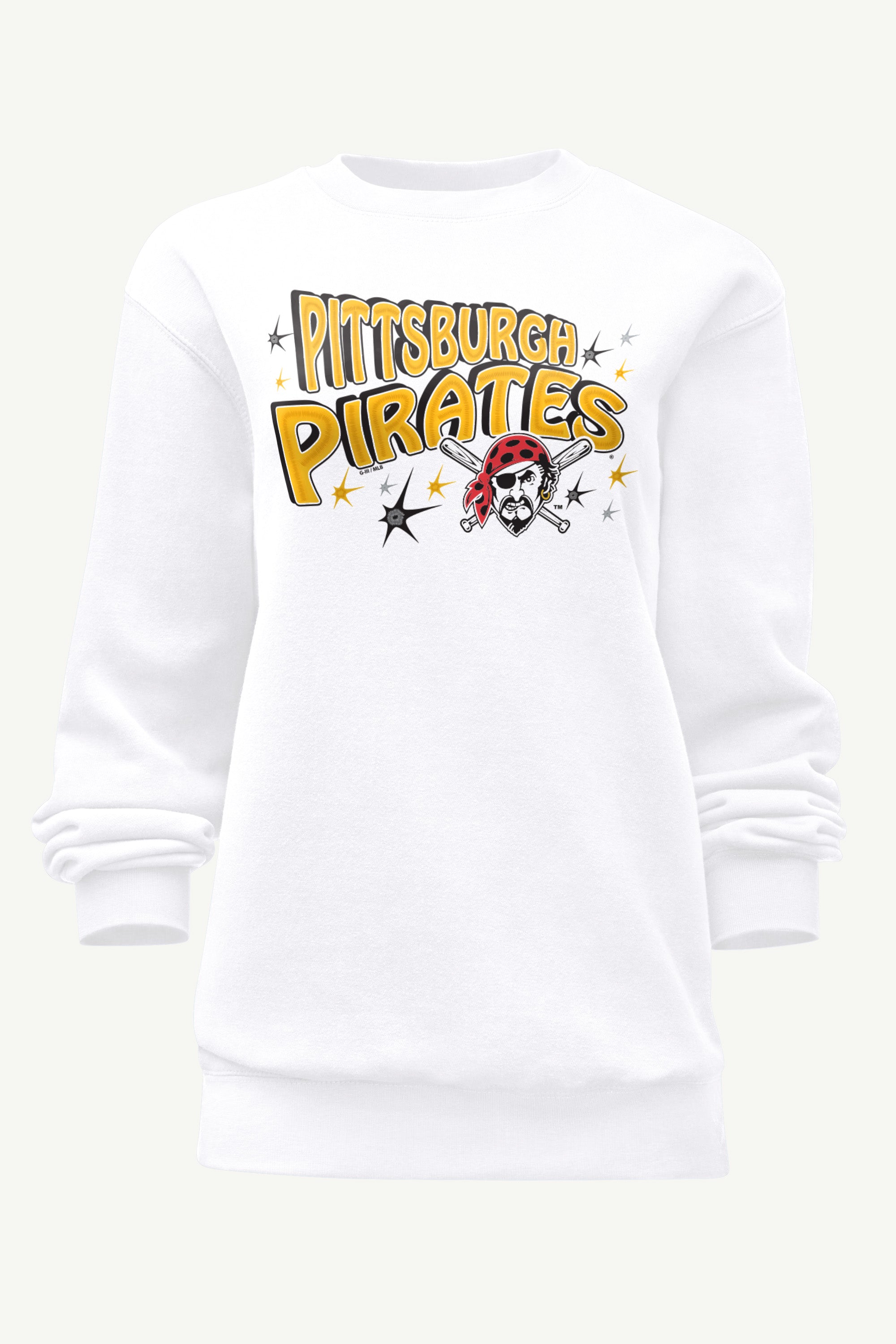 WOMENS PITTSBURGH PIRATES FIREWORKS SWEATSHIRT View 1 | Pittsburgh Pirates WOMENS PITTSBURGH PIRATES FIREWORKS SWEATSHIRT View 1 | Pittsburgh Pirates