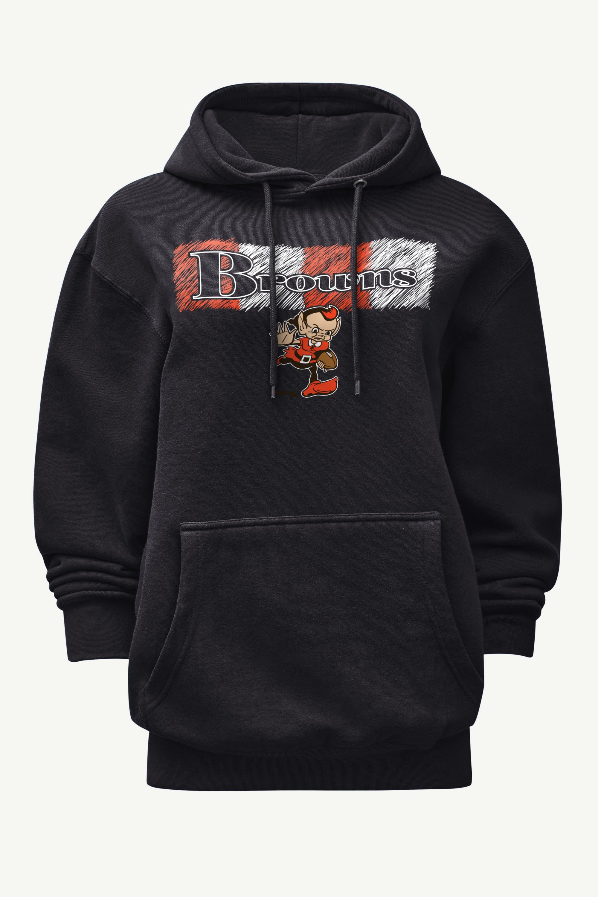 WOMENS CLEVELAND BROWNS COLOR SHADDING HOODIE View 1 | NFL WOMENS CLEVELAND BROWNS COLOR SHADDING HOODIE View 1 | NFL