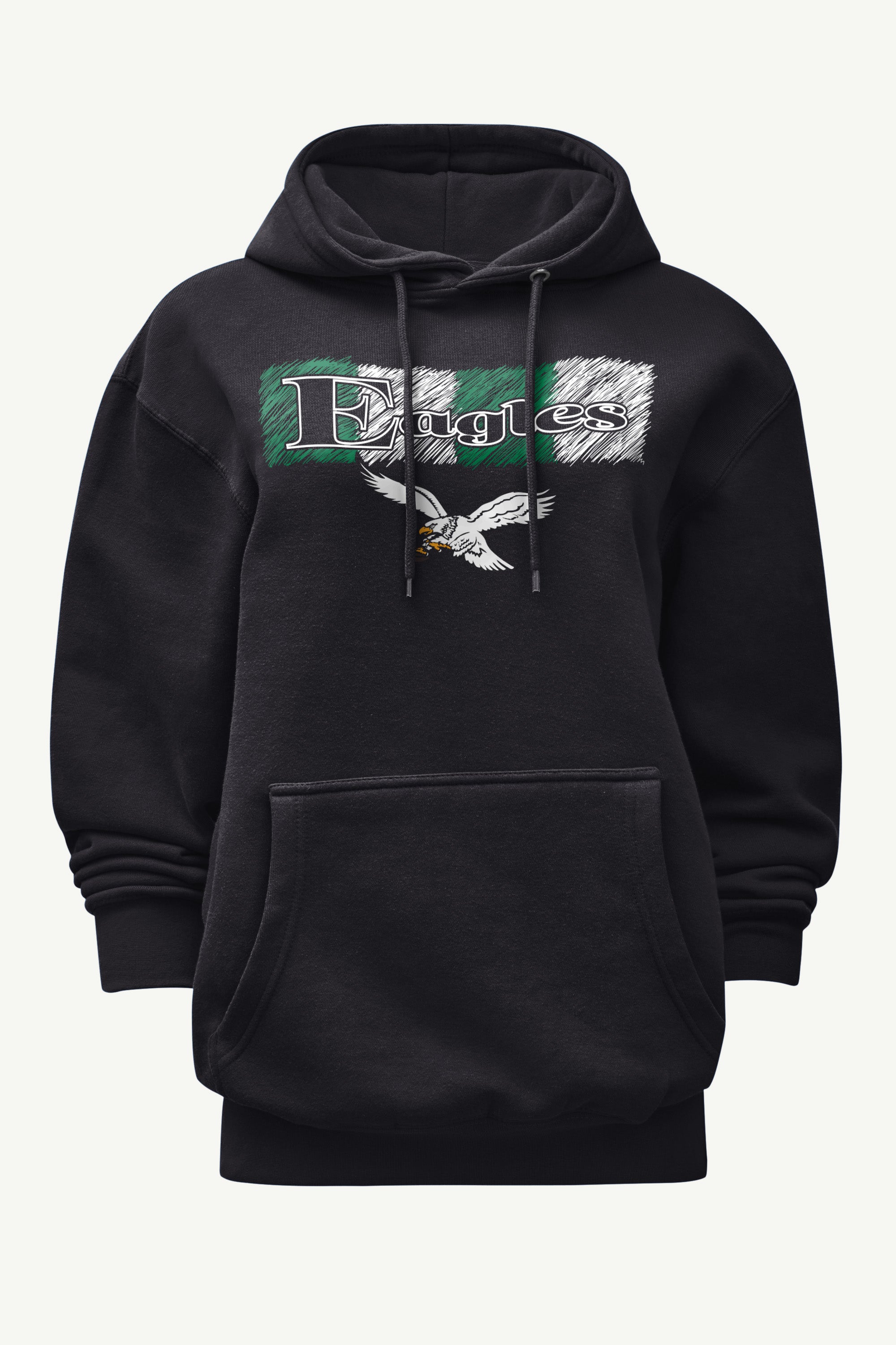 WOMENS PHILADELPHIA EAGLES COLOR SHADDING HOODIE View 1 | Philadelphia Eagles WOMENS PHILADELPHIA EAGLES COLOR SHADDING HOODIE View 1 | Philadelphia Eagles