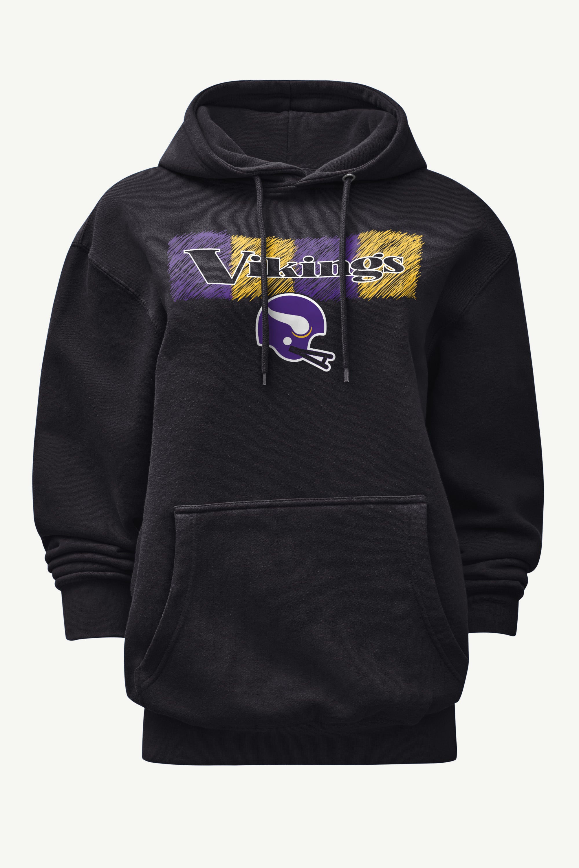 WOMENS MINNESOTA VIKINGS COLOR SHADDING HOODIE View 1 | NFL WOMENS MINNESOTA VIKINGS COLOR SHADDING HOODIE View 1 | NFL