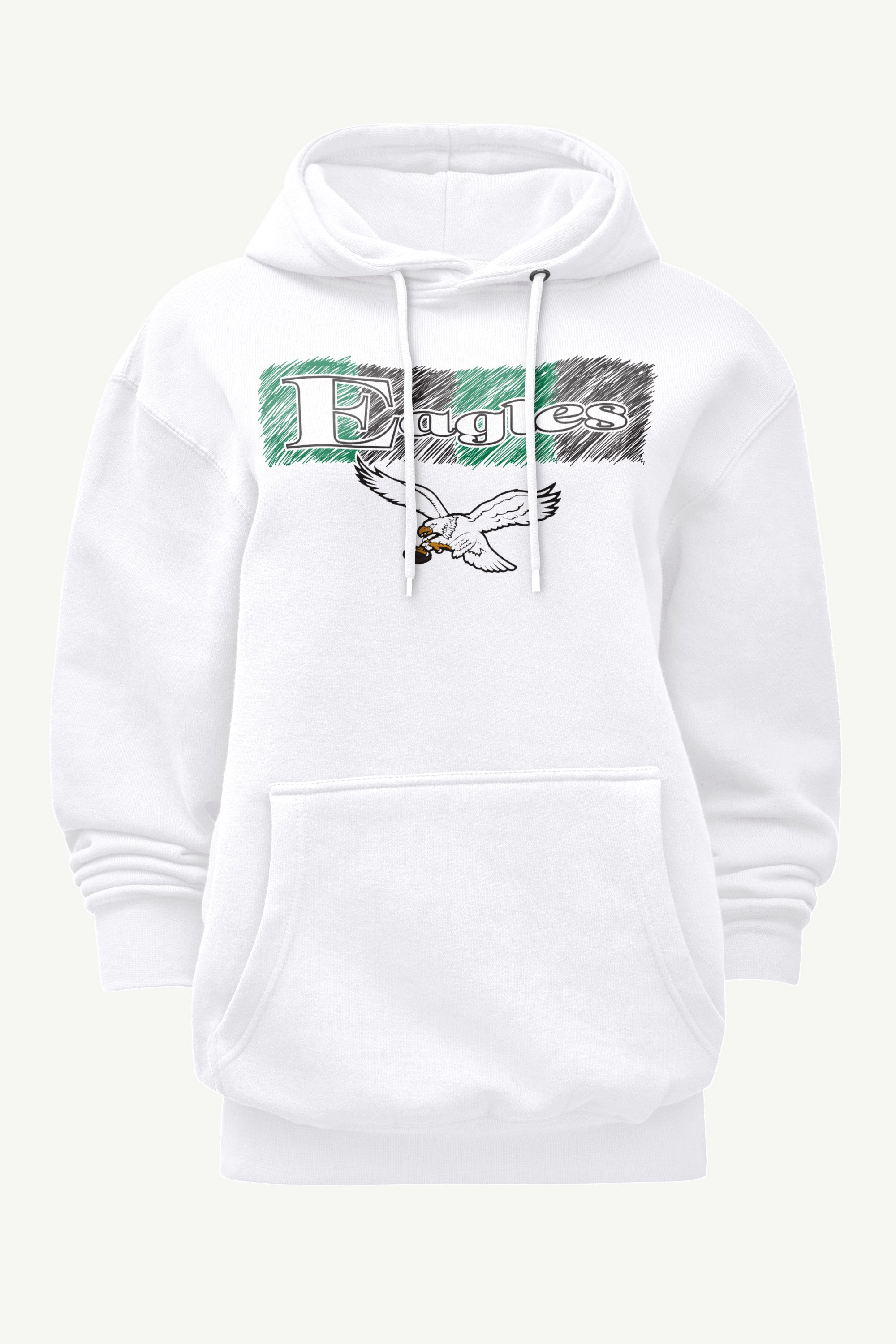 WOMENS PHILADELPHIA EAGLES COLOR SHADDING HOODIE View 1 | Philadelphia Eagles WOMENS PHILADELPHIA EAGLES COLOR SHADDING HOODIE View 1 | Philadelphia Eagles