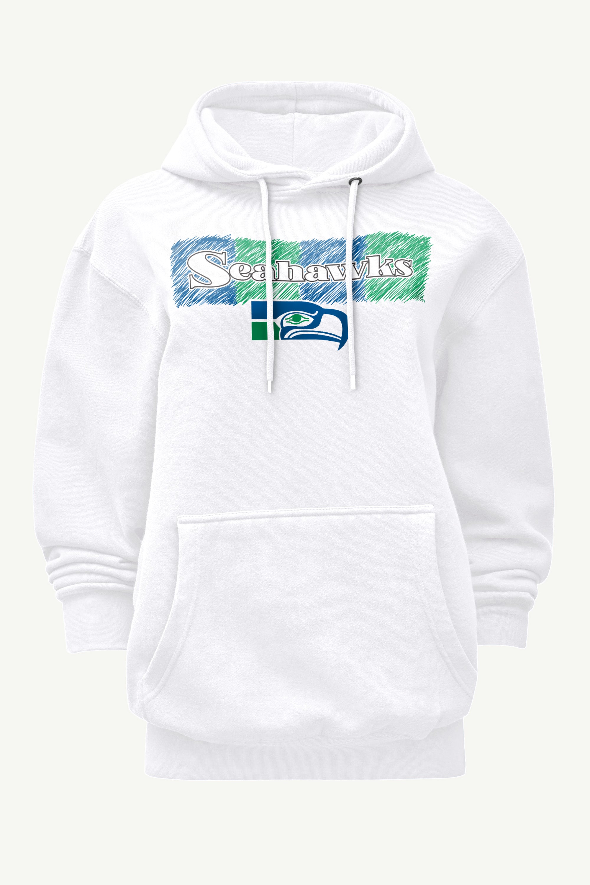WOMENS SEATTLE SEAHAWKS COLOR SHADDING HOODIE View 1 | NFL WOMENS SEATTLE SEAHAWKS COLOR SHADDING HOODIE View 1 | NFL