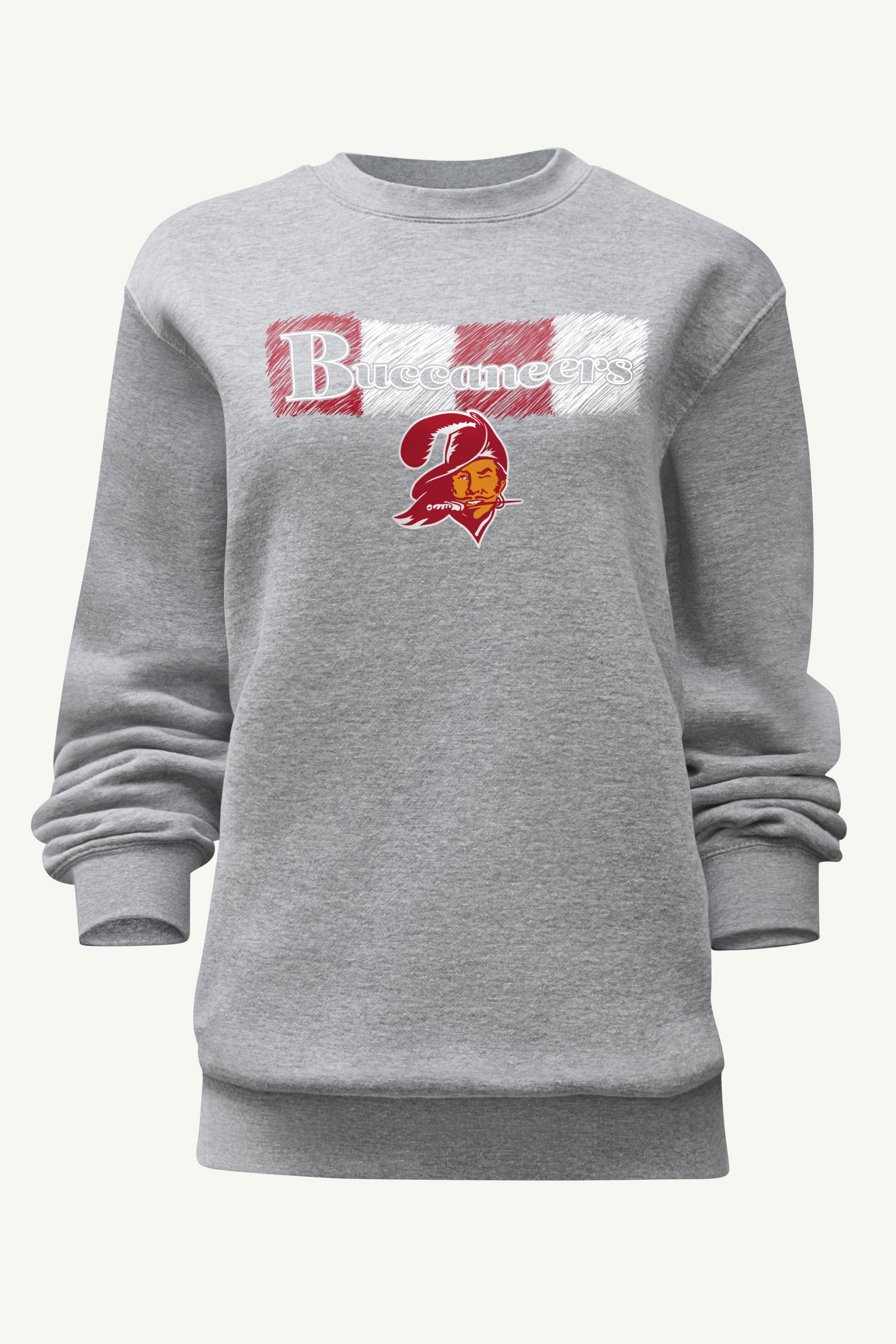 WOMENS TAMPA BAY BUCANEERS COLOR SHADDING SWEATSHIRT View 1 | Tampa Bay Buccaneers WOMENS TAMPA BAY BUCANEERS COLOR SHADDING SWEATSHIRT View 1 | Tampa Bay Buccaneers