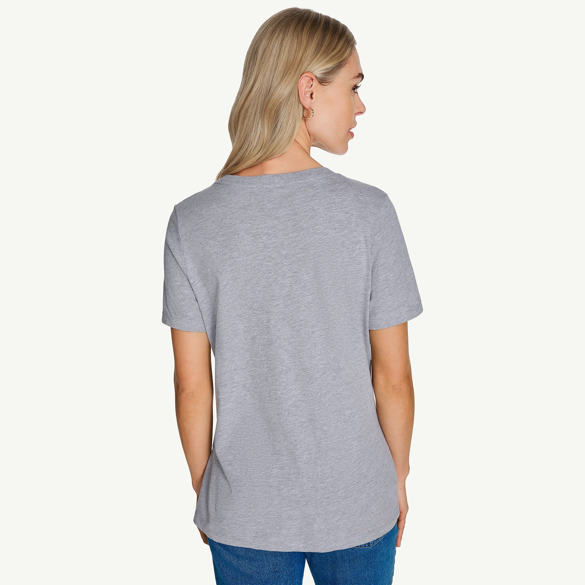 WOMENS NEW YORK KNICKS TEAM STRIPE T-SHIRT View 2 | New York Knicks WOMENS NEW YORK KNICKS TEAM STRIPE T-SHIRT View 2 | New York Knicks