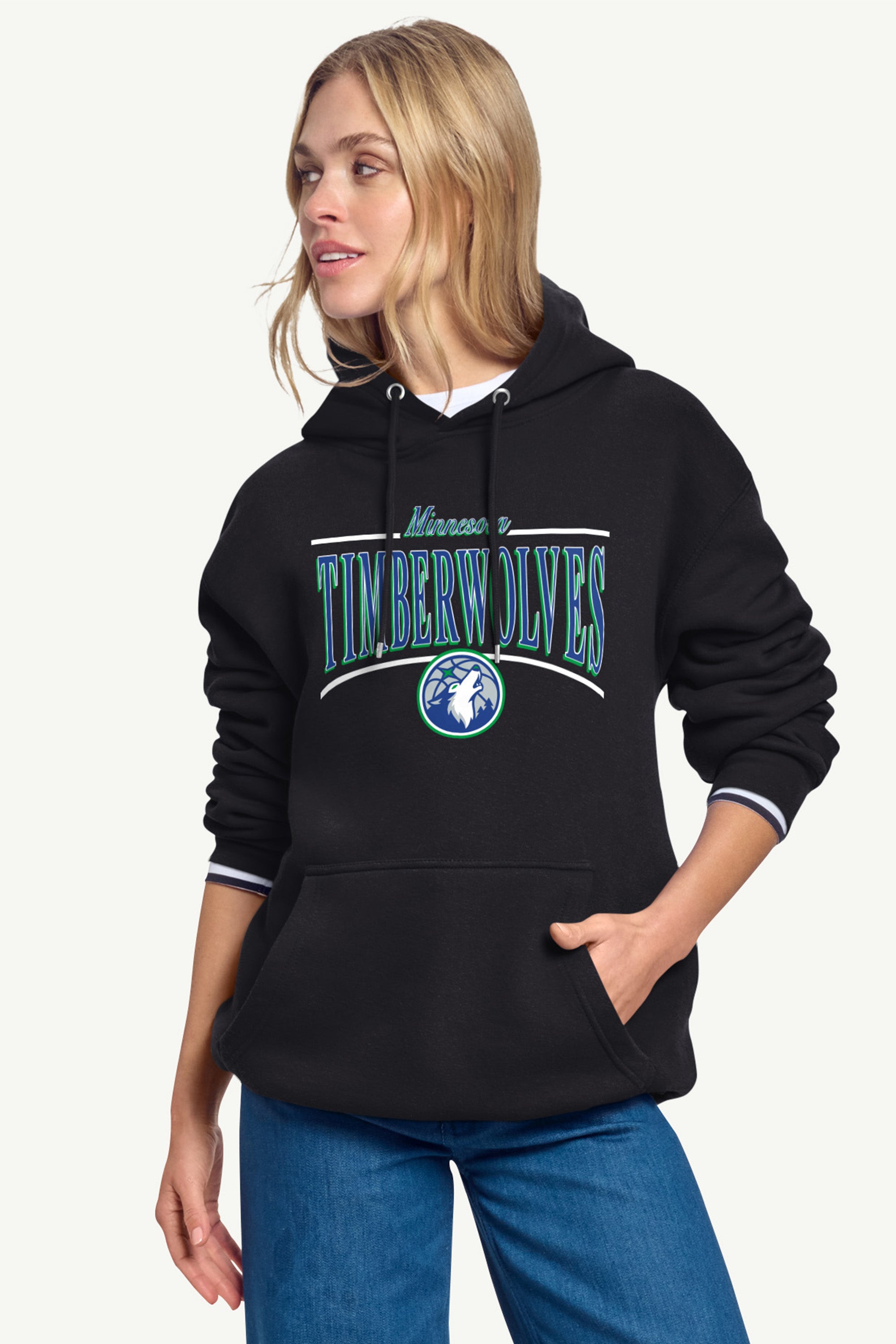 STARTER MINNESOTA TIMBERWOLVES ARCH HOODIE View 1 | Minnesota Timberwolves STARTER MINNESOTA TIMBERWOLVES ARCH HOODIE View 1 | Minnesota Timberwolves