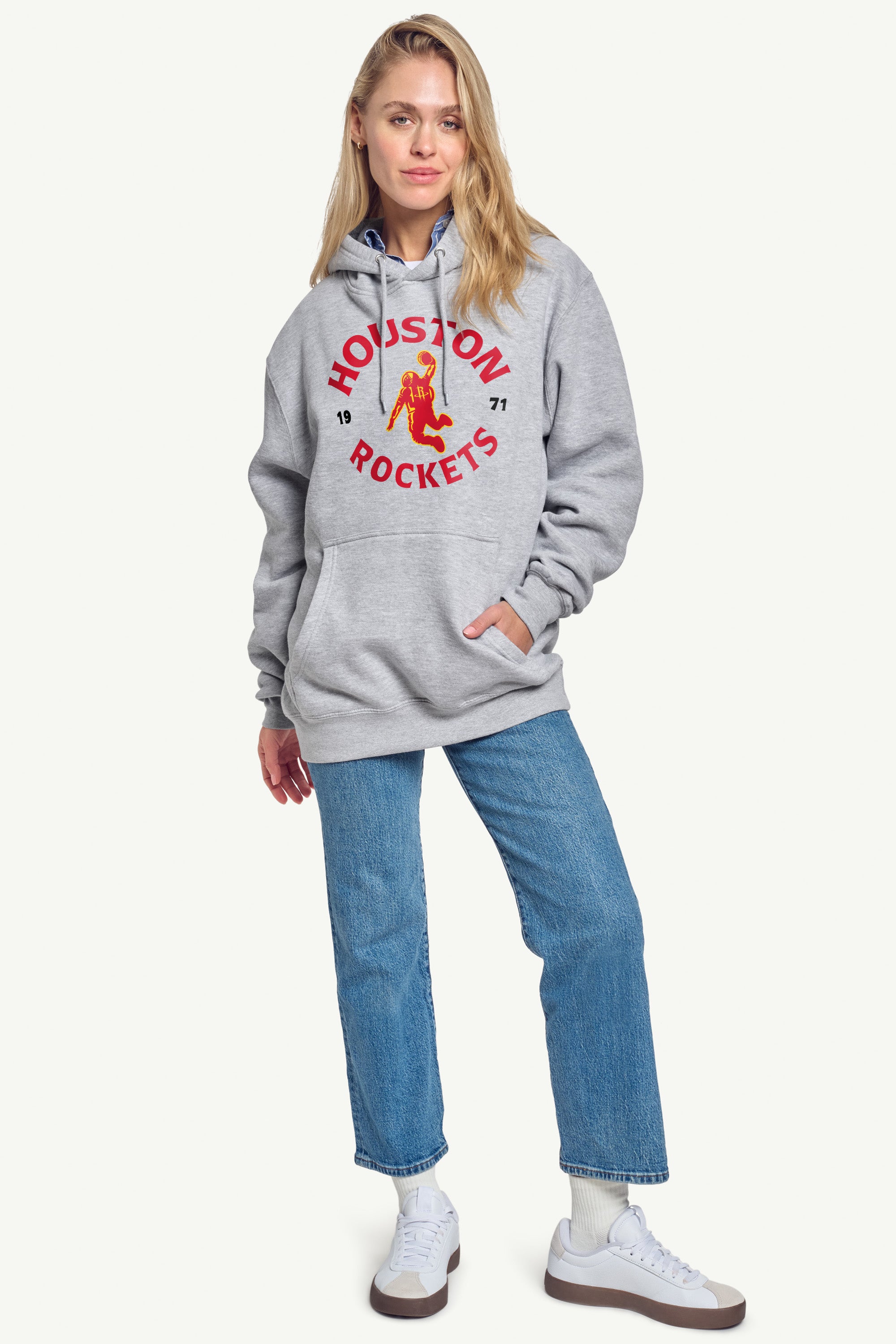 WOMENS HOUSTON ROCKETS FOUNDING SEASON HOODIE View 4 WOMENS HOUSTON ROCKETS FOUNDING SEASON HOODIE View 4