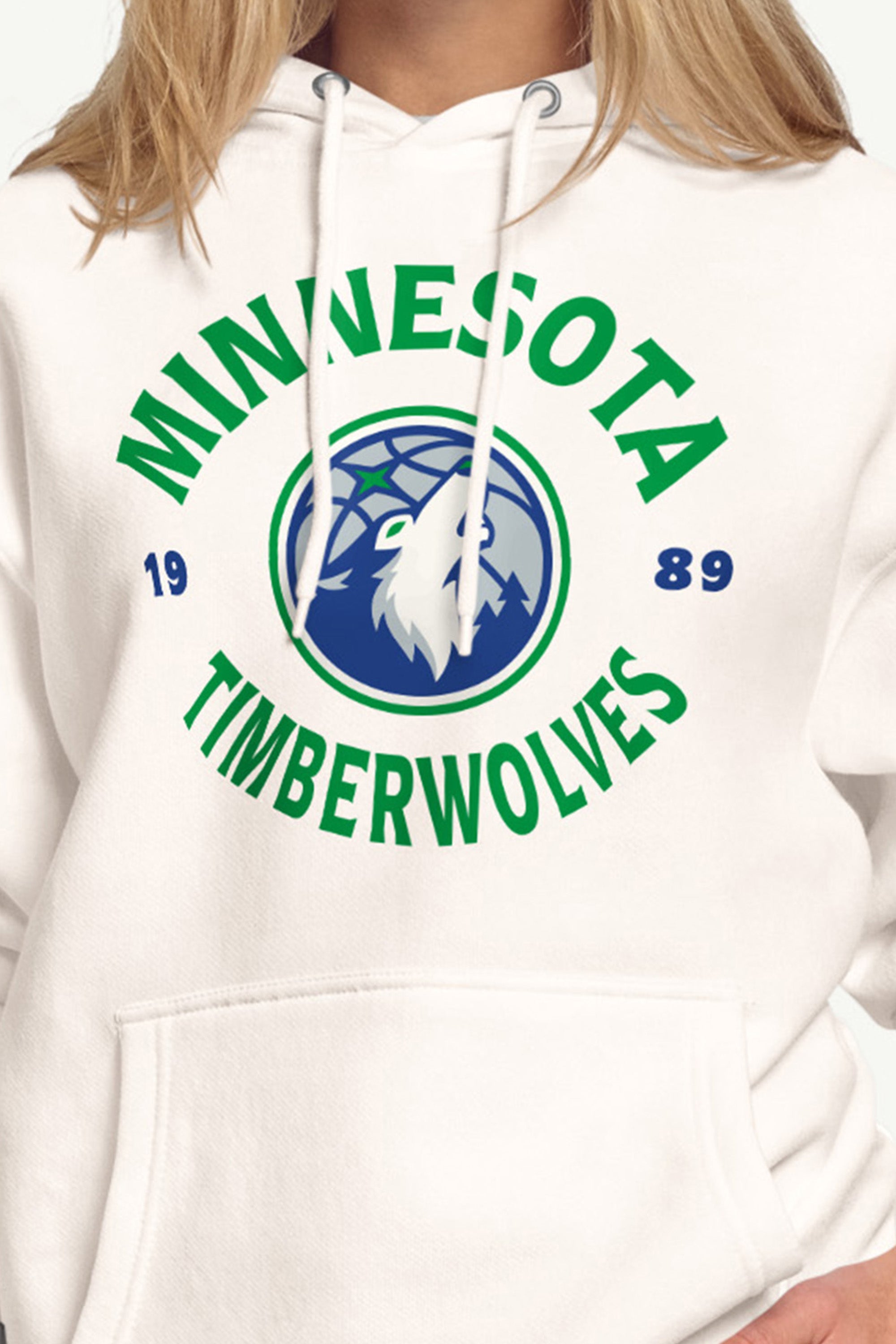 WOMENS MINNESOTA TIMBERWOLVES FOUNDING SEASON HOODIE View 2 WOMENS MINNESOTA TIMBERWOLVES FOUNDING SEASON HOODIE View 2